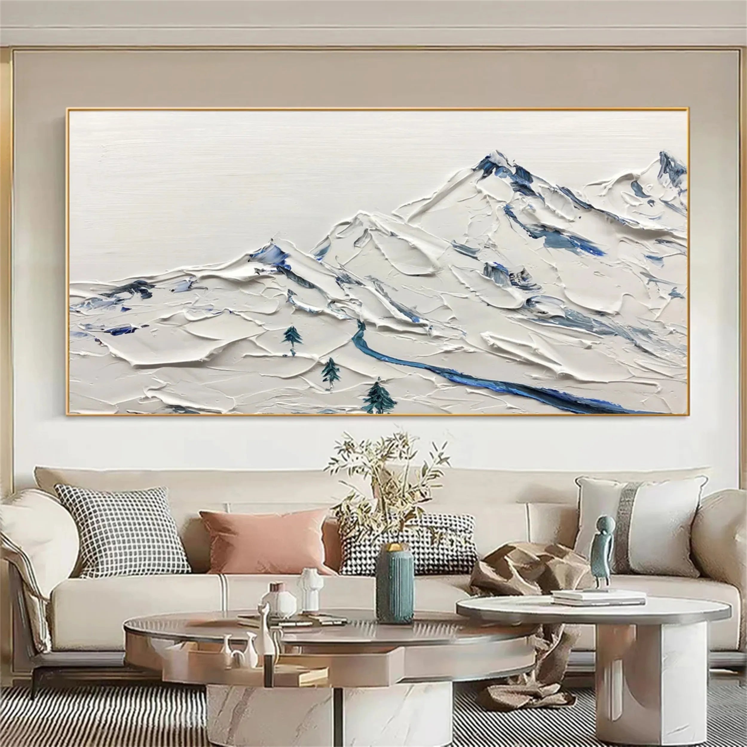 Plaster Art Minimalist Textured Painting #MM261