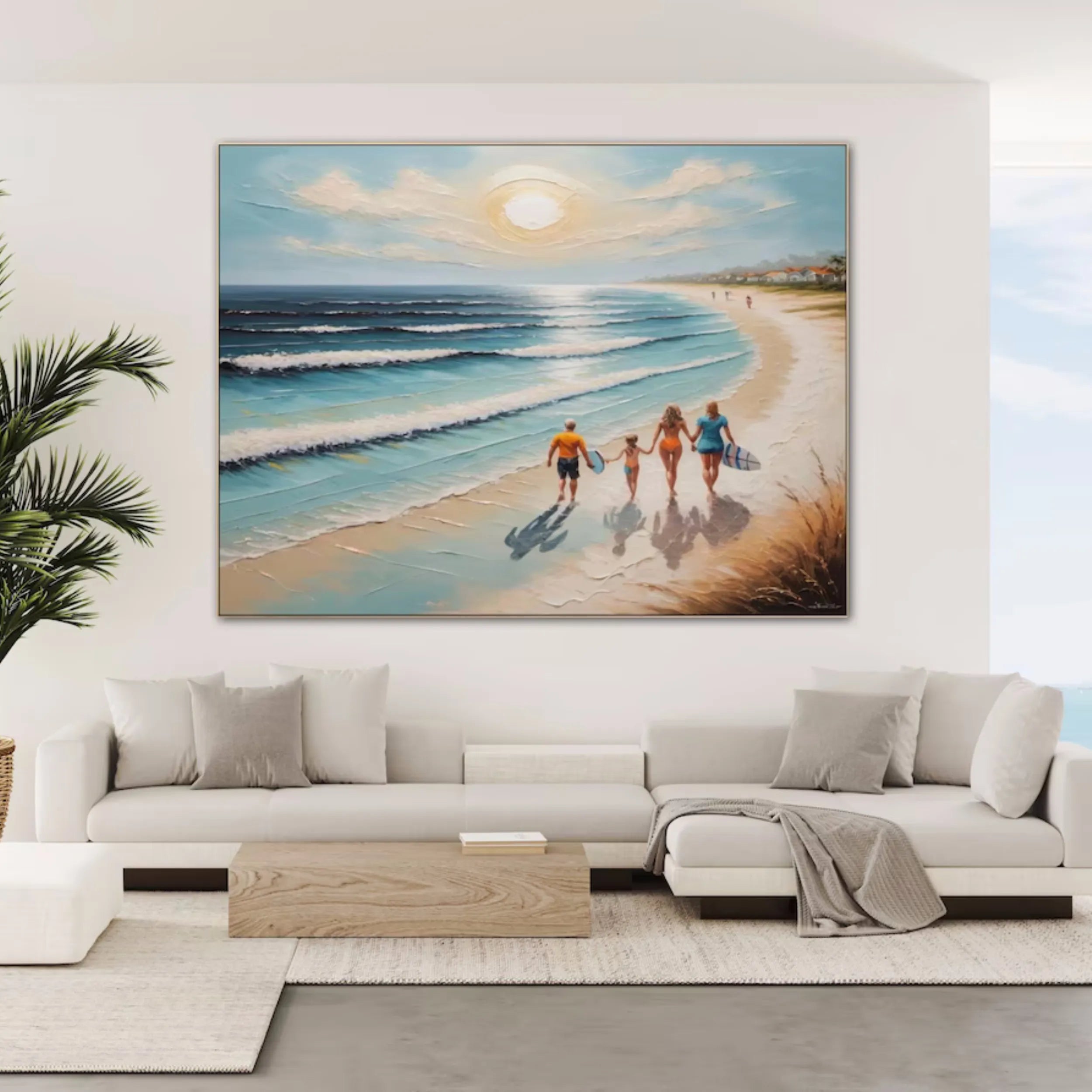 Ocean And Sky Painting #OS 137