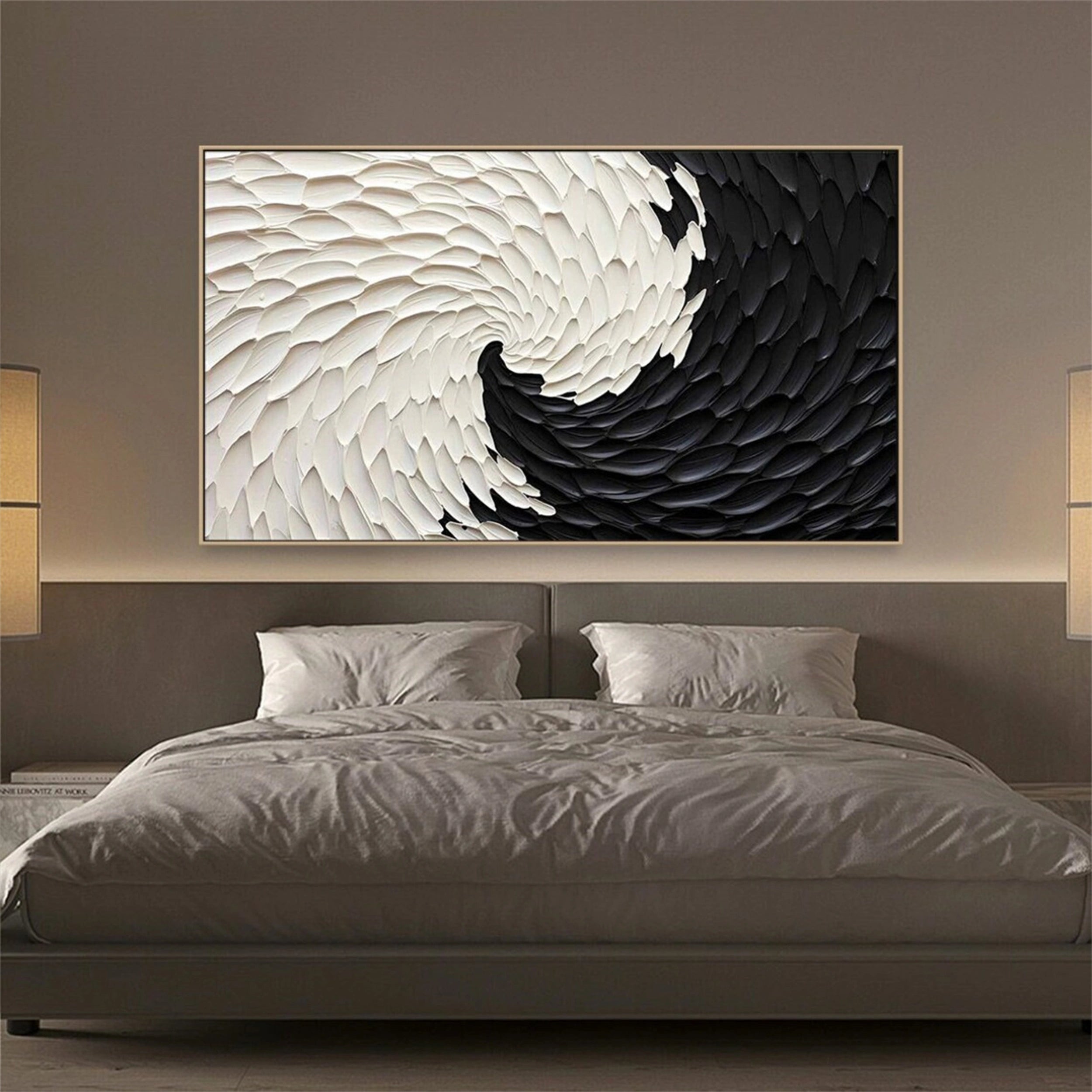 Plaster Art Minimalist Textured Painting #MM112