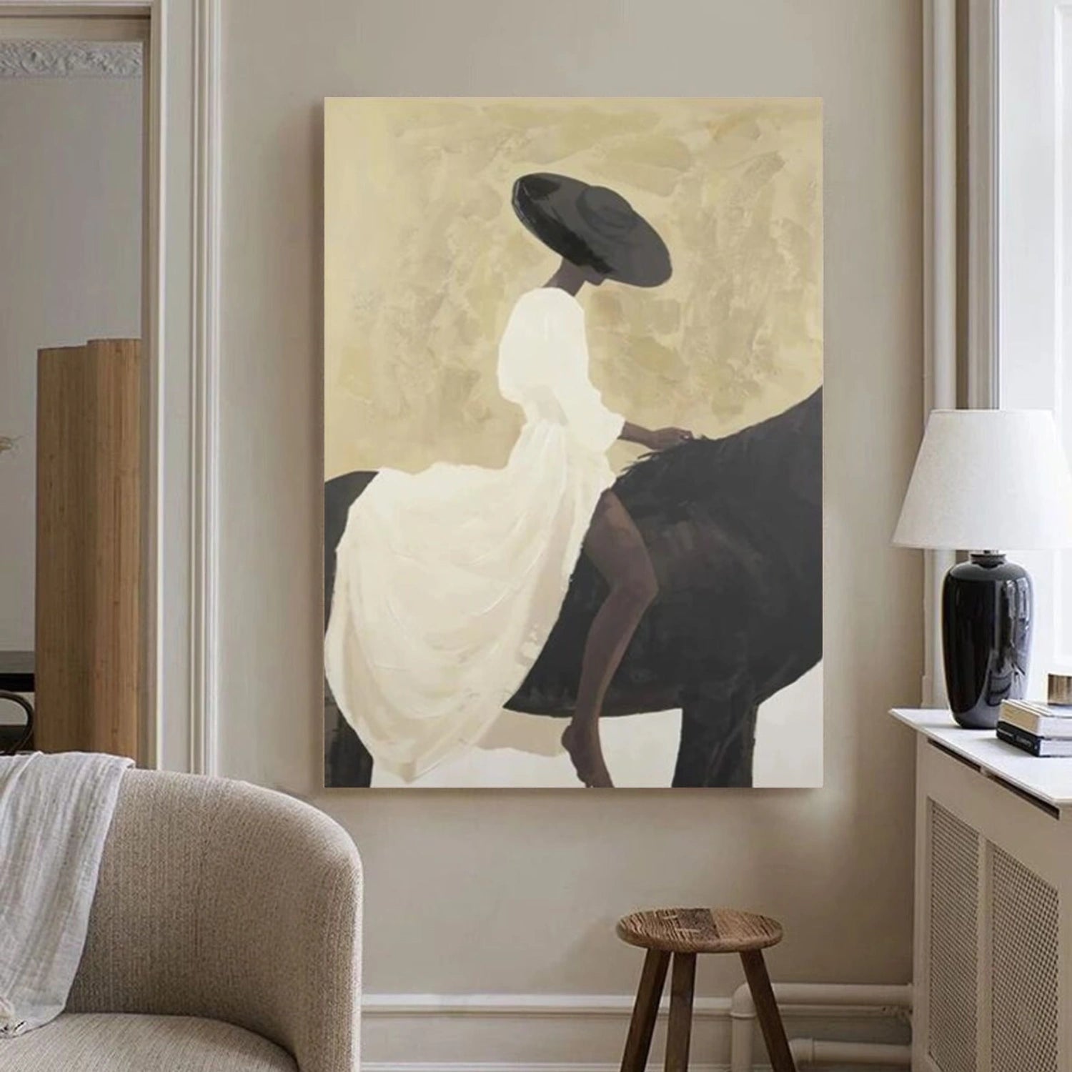 Abstract Portrait Wall Art #PT035