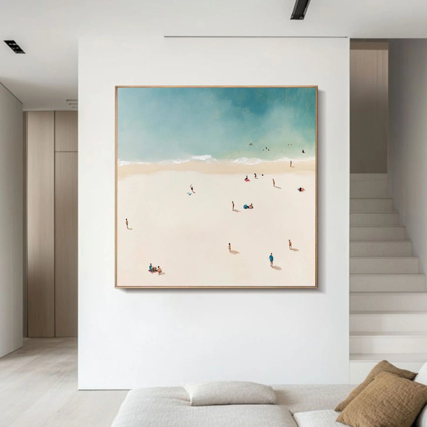 Sport Art Texture Painting Canvas # SA077