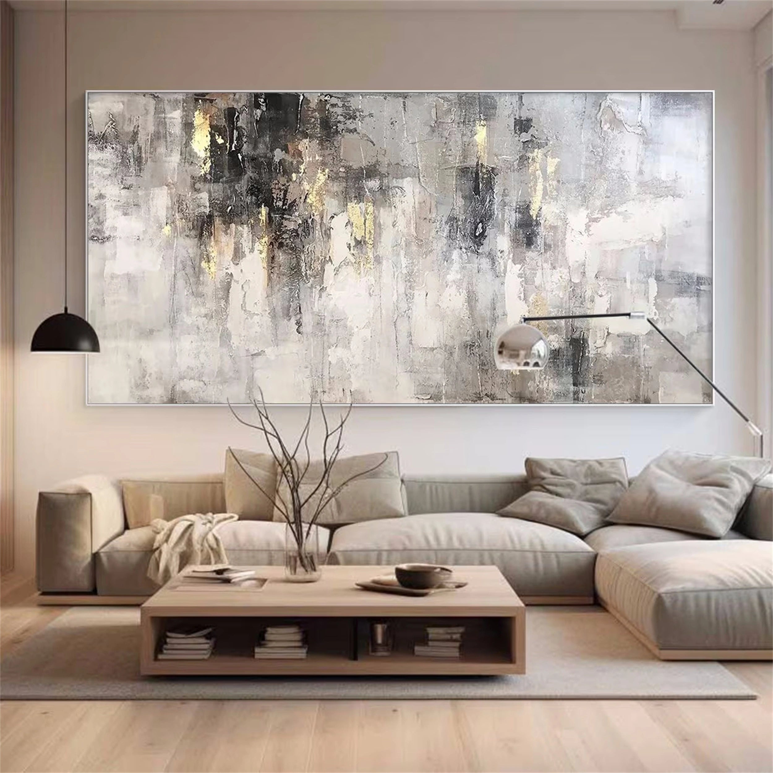 #CL-Custom Size Abstract Painting #AB 092