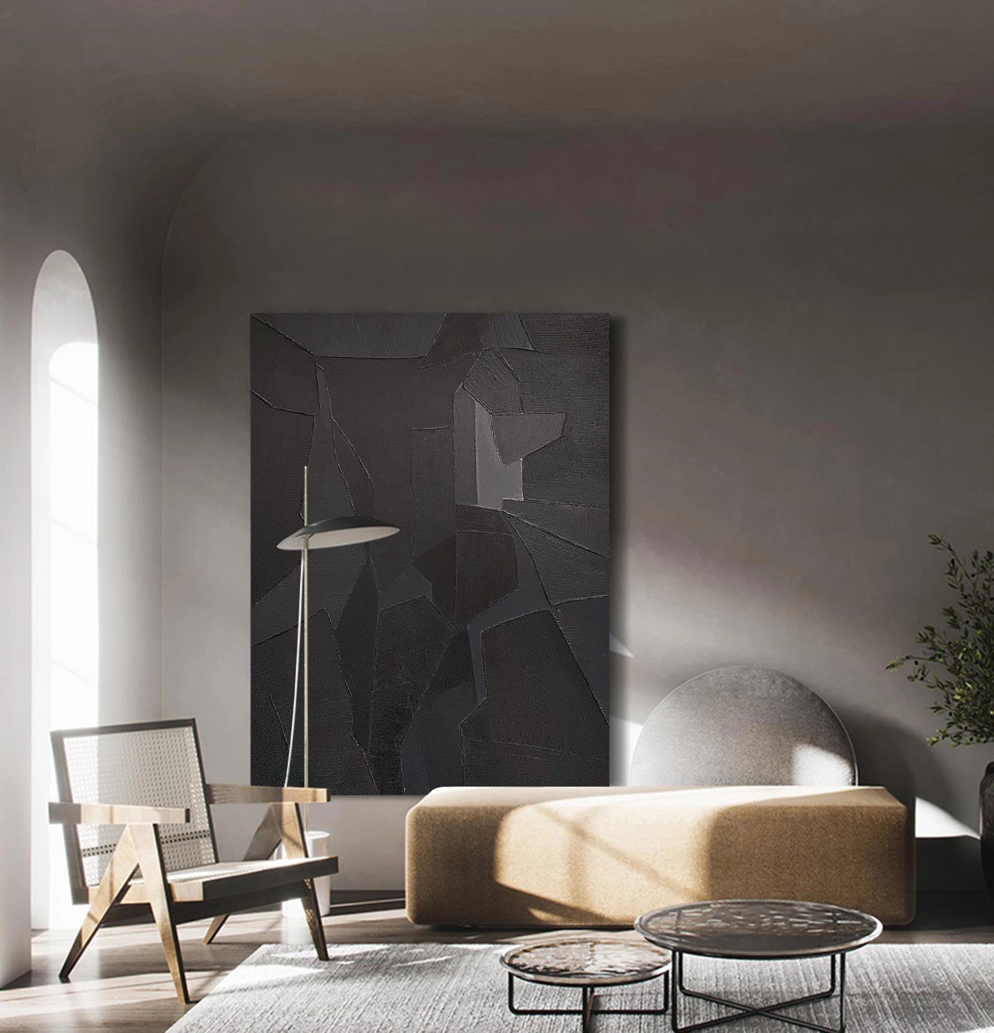 Minimalist Zen Canvas Painting #MZ022