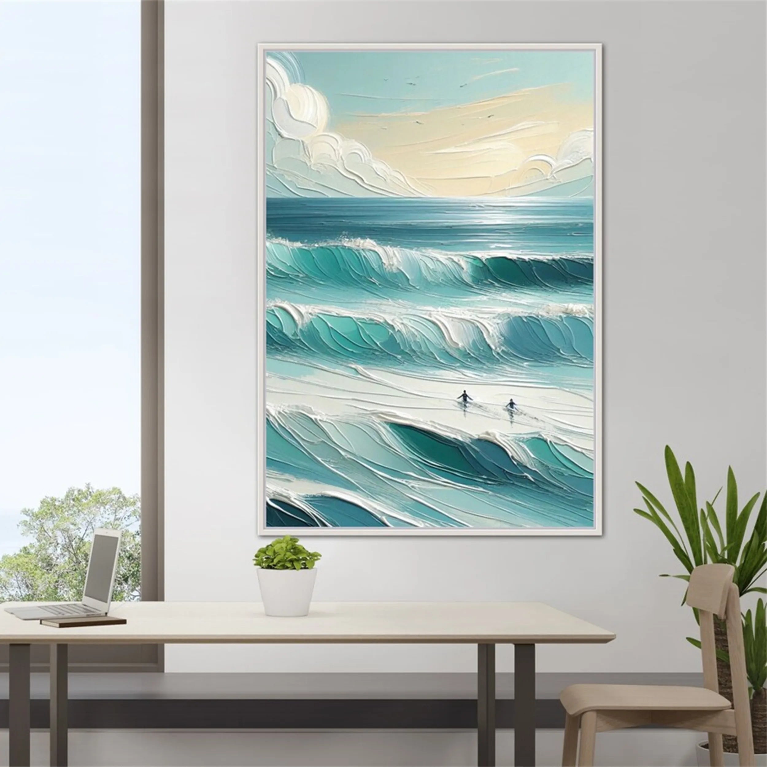 Ocean And Sky Painting #OS 138