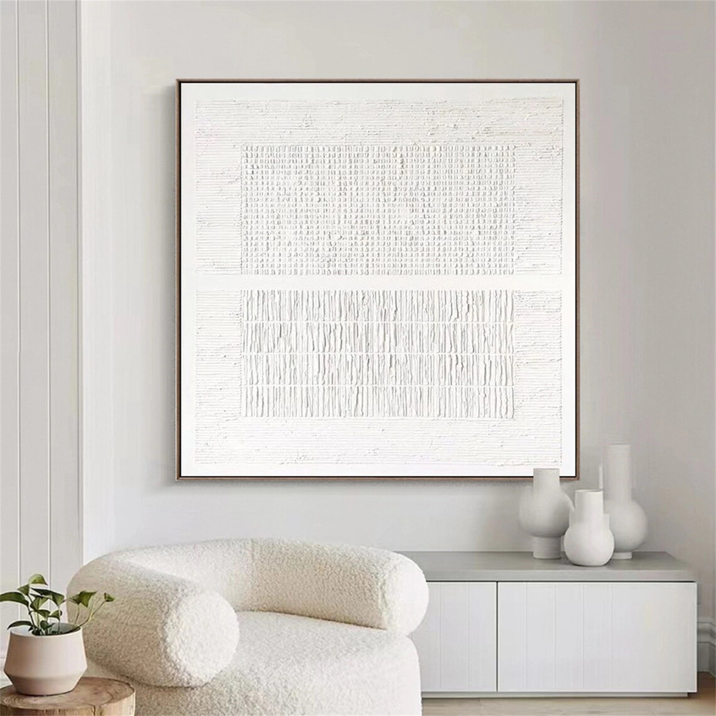 Minimalistic Balance Canvas Painting #MM148
