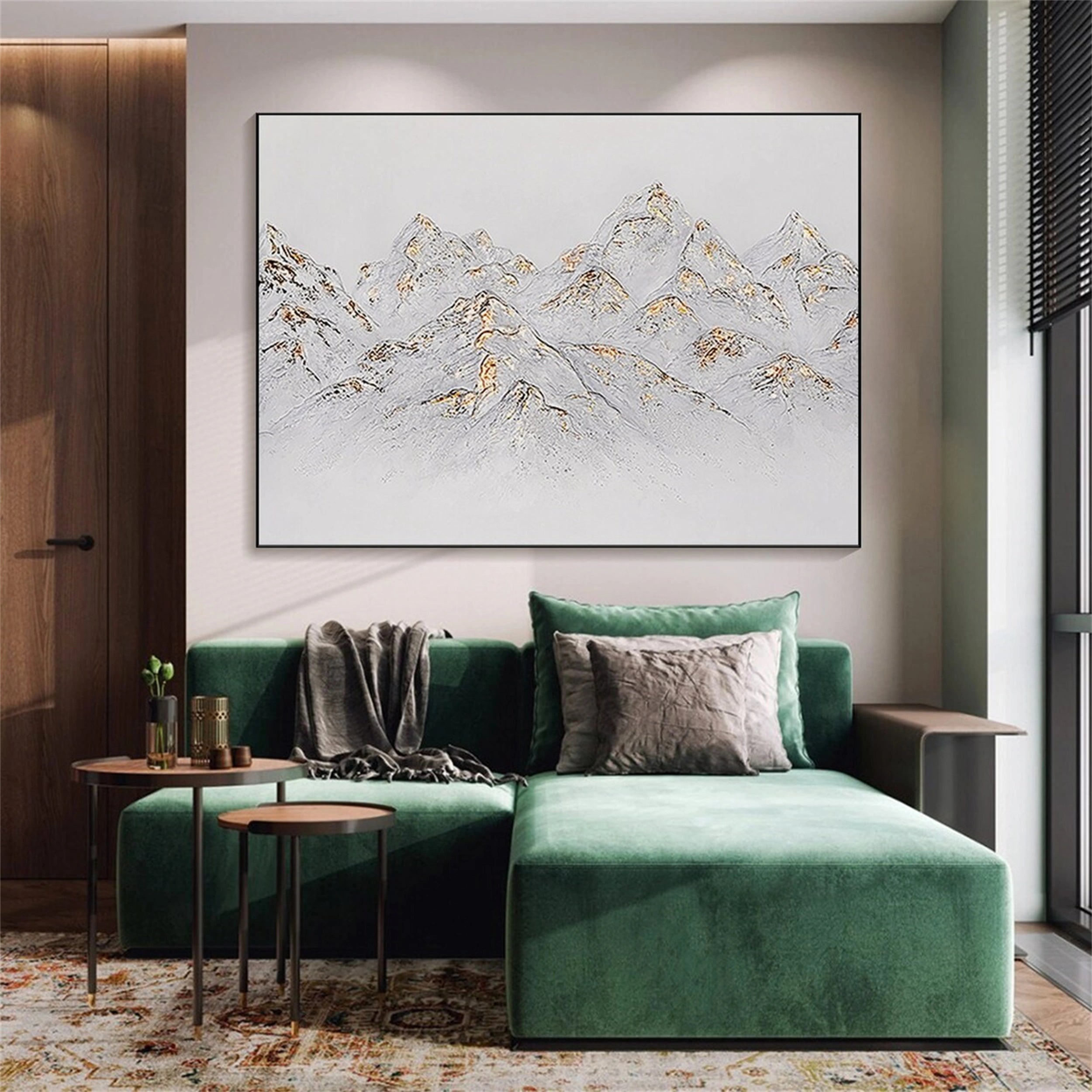 Plaster Art Minimalist Textured Painting #MM124