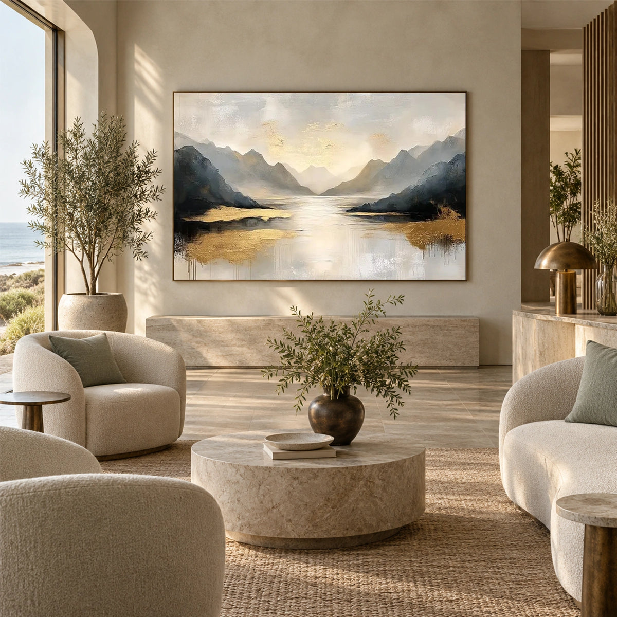 Minimalist Mountain Canvas # MM478