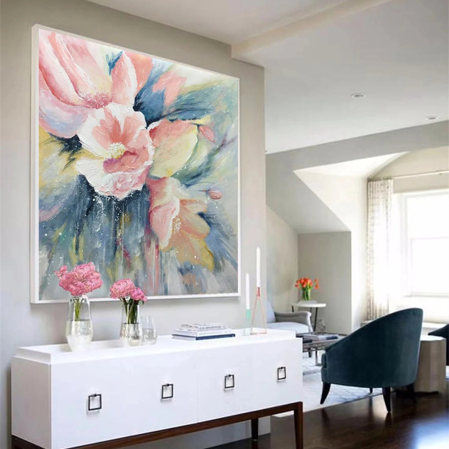 Flower And Tree Painting #FT 136