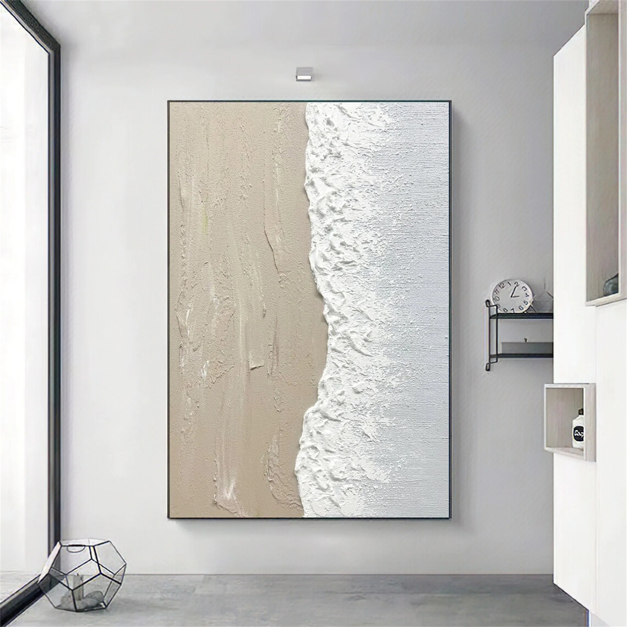 Plaster Art Minimalist Textured Painting #MM183