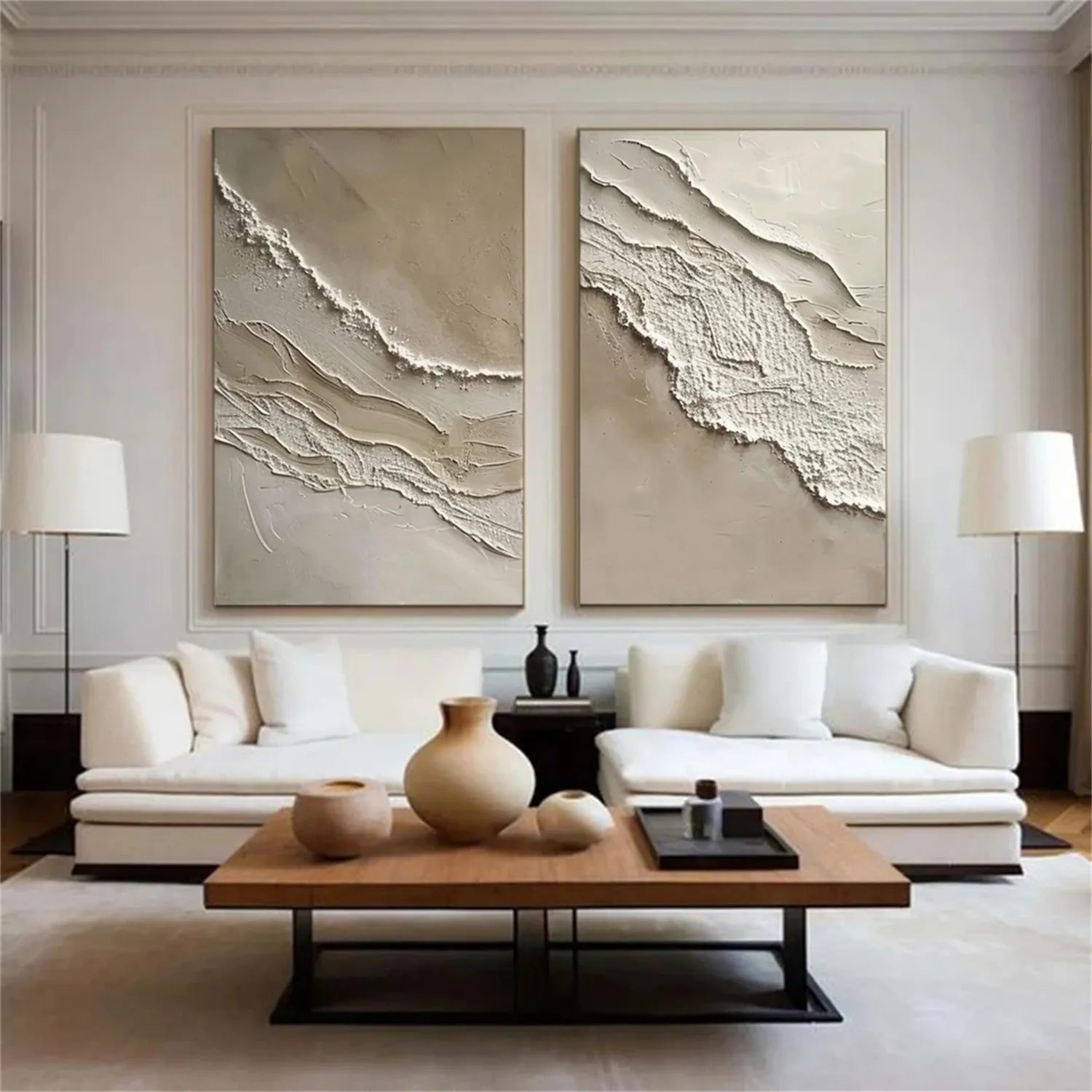 Ocean And Sky Painting Set of 2#OS 203