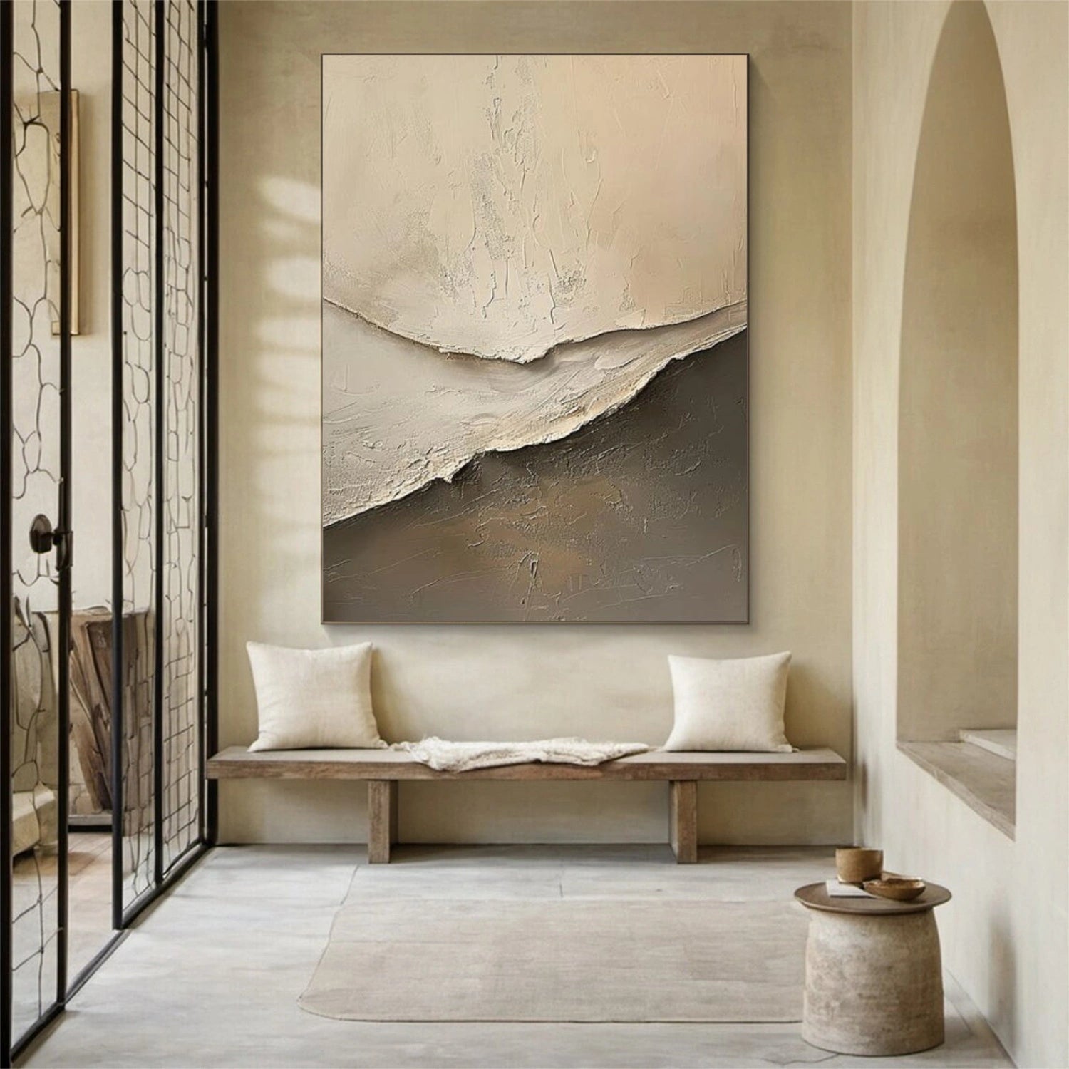 Minimalist Textured Canvas #MM383