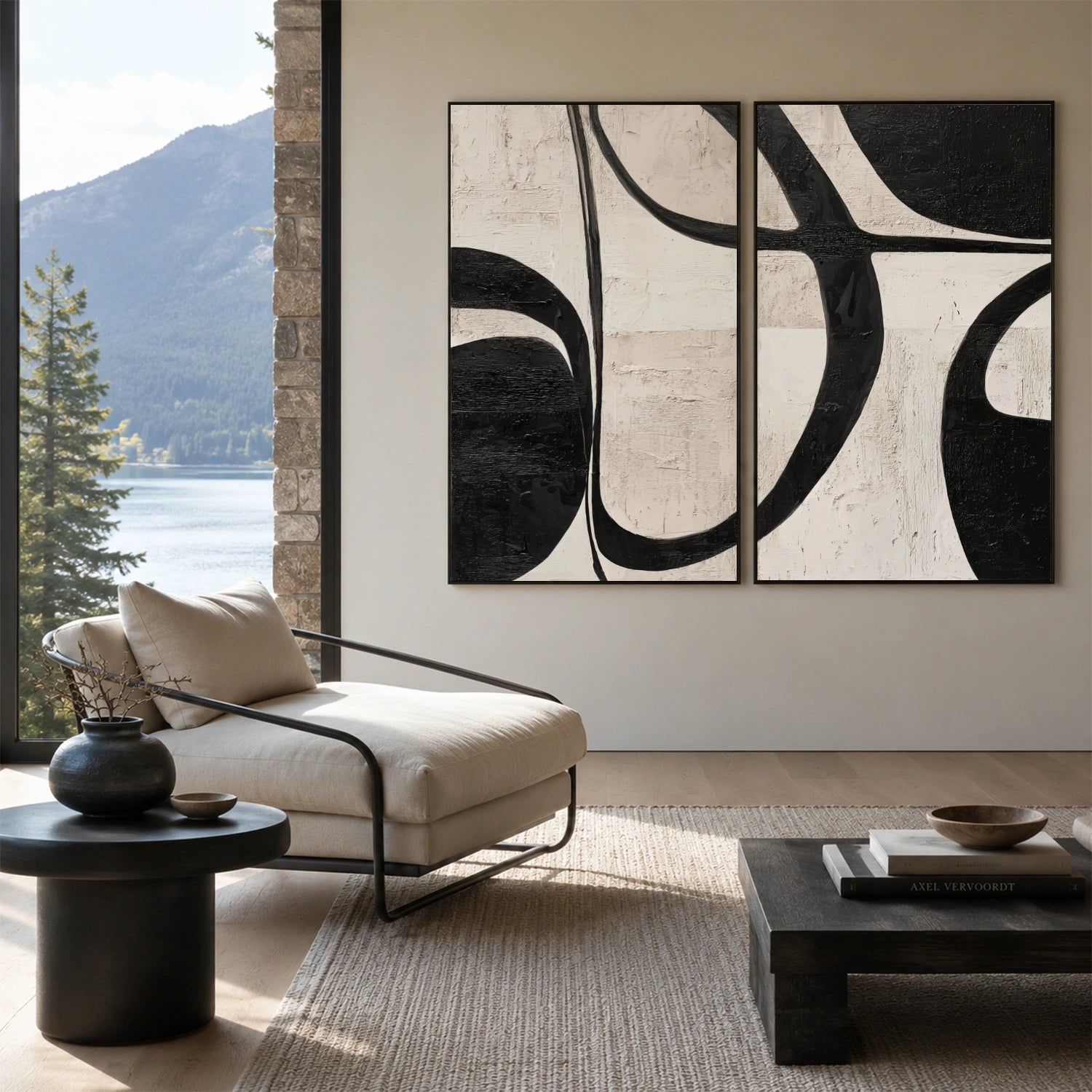 Wabi Sabi Wall Art Set of 2 # WS458