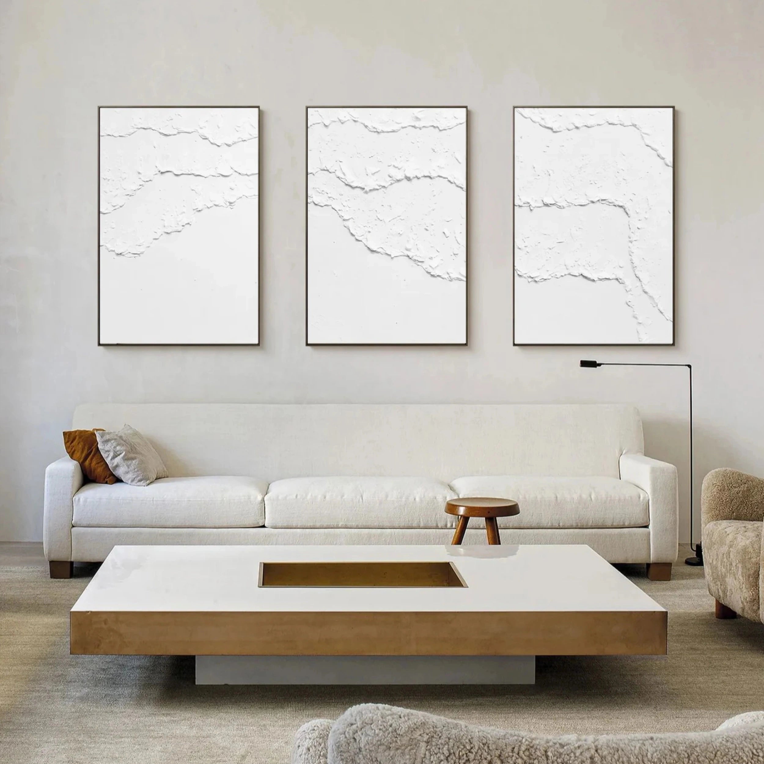 Minimalistic Balance Canvas Painting Set of 3 #MM284