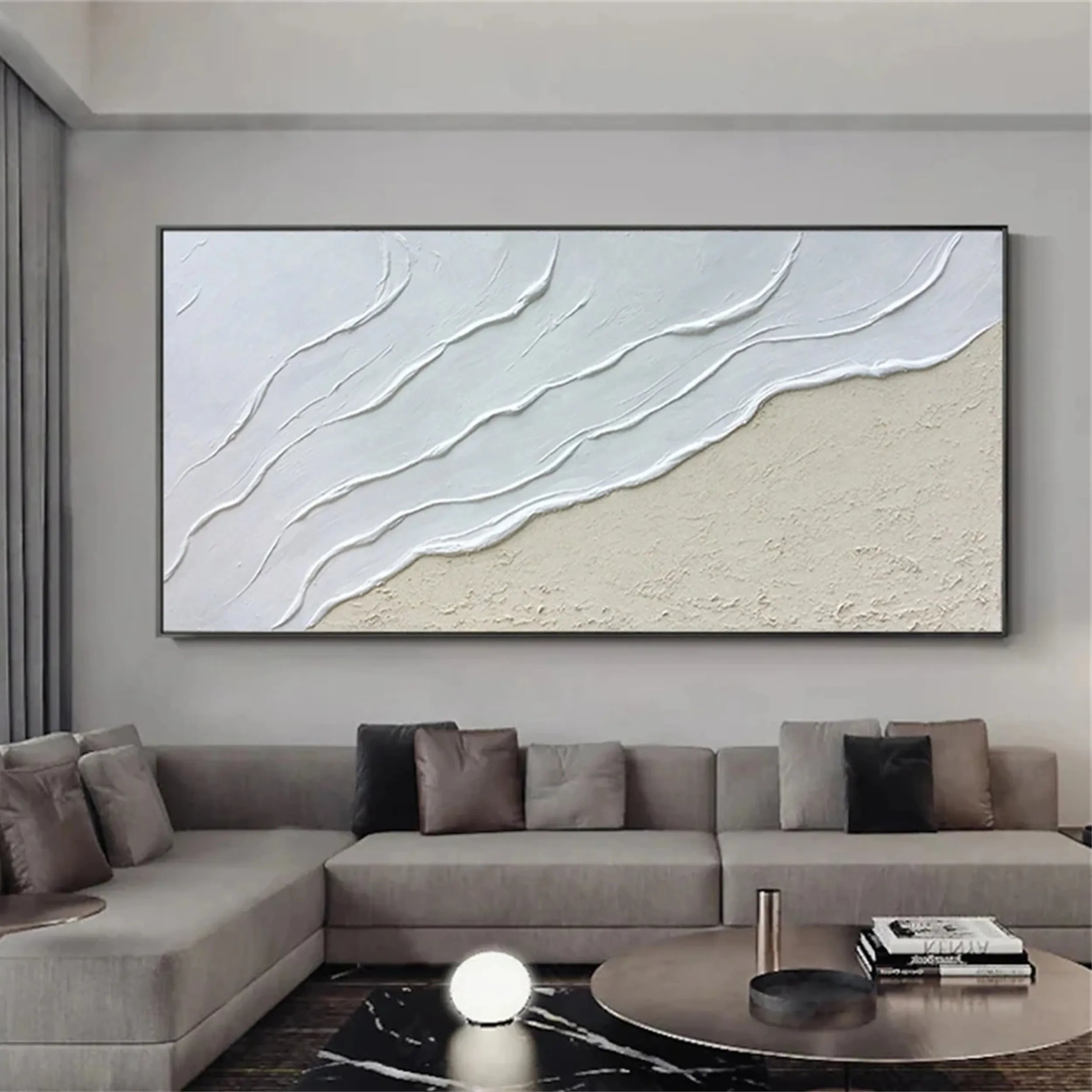 Plaster Art Minimalist Textured Painting #MM171