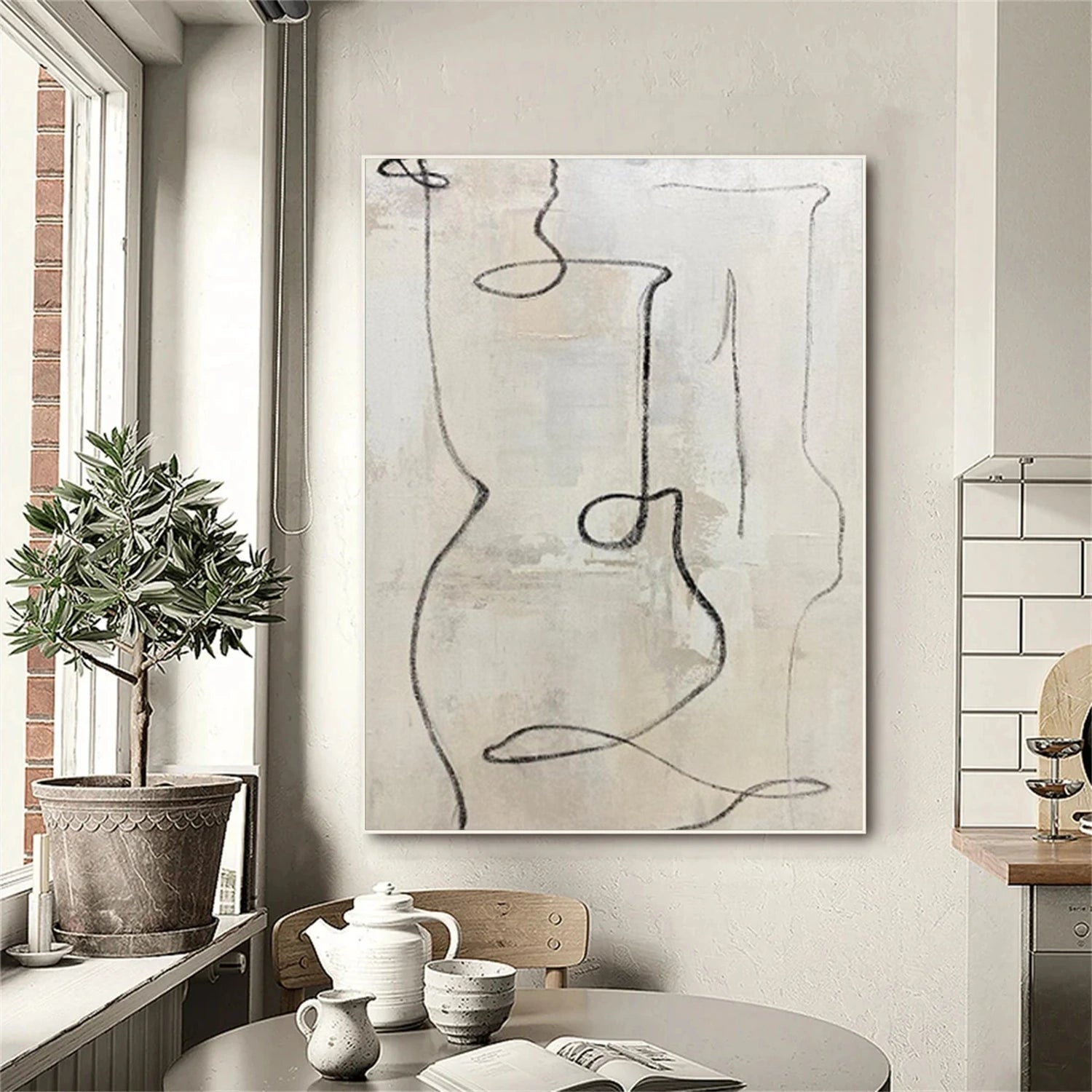Abstract Texture Wall Art # AB688
