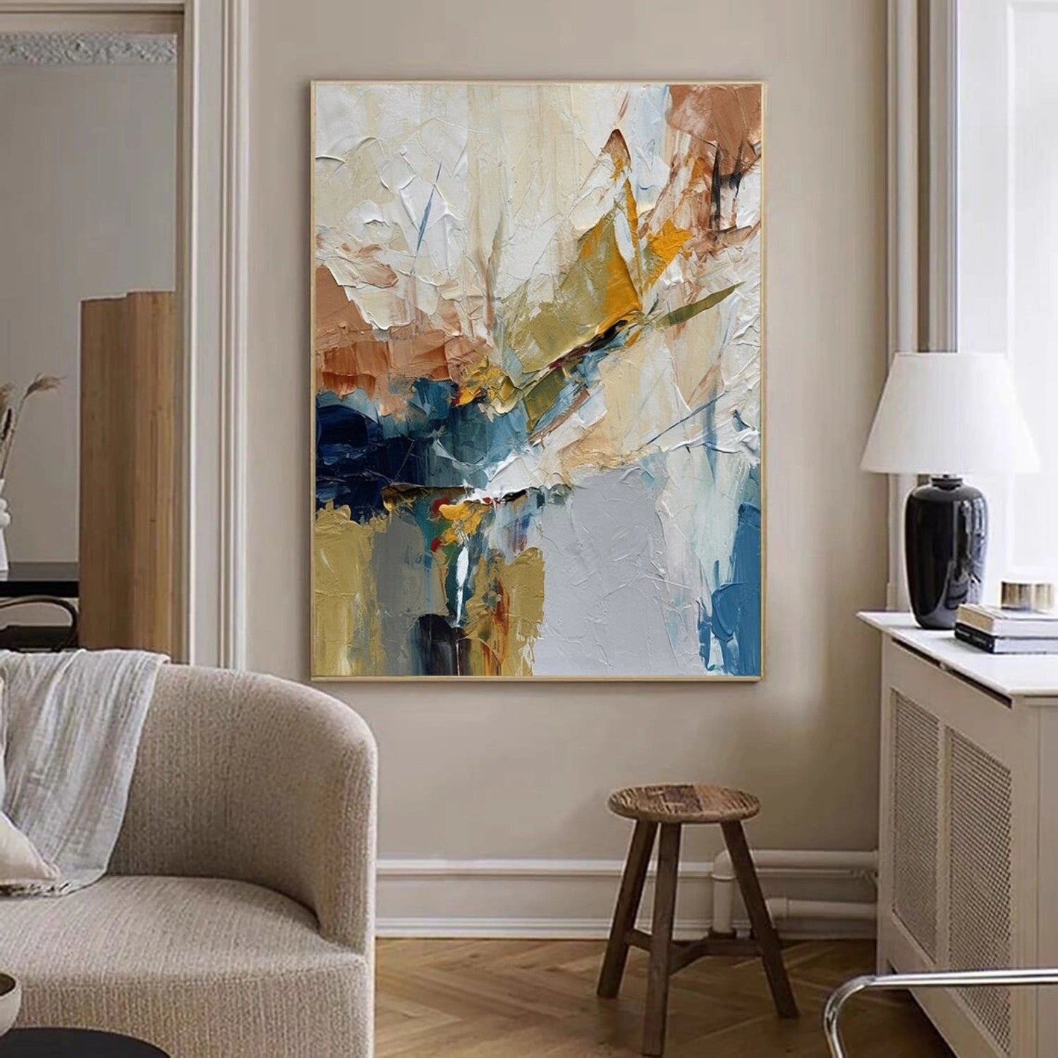 Custom square Abstract Painting #AB 322