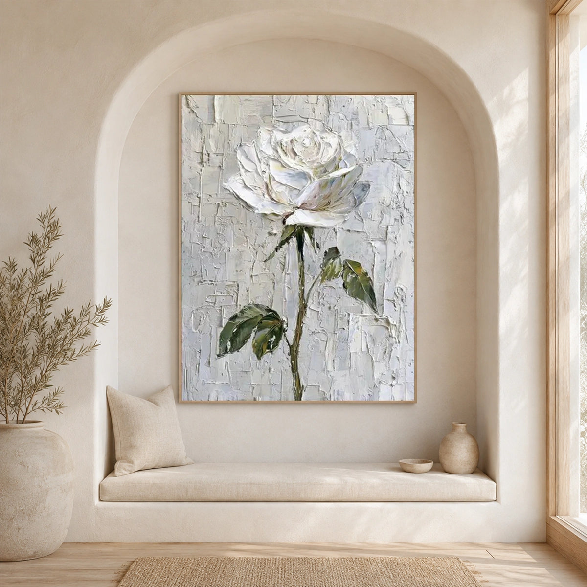 Flower & Tree Abstract Canvas # FT 418