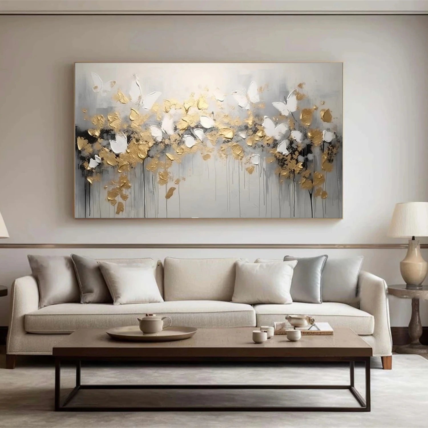 Abstract Texture Animal Canvas Art #AP204
