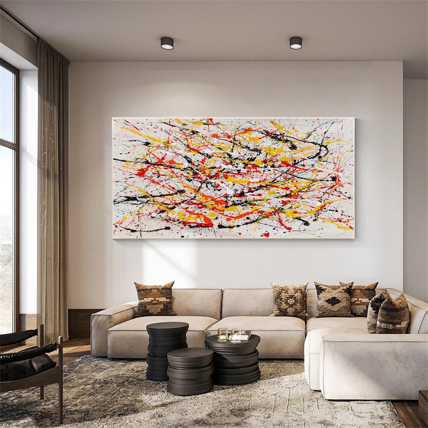 Pollock Art #JP023