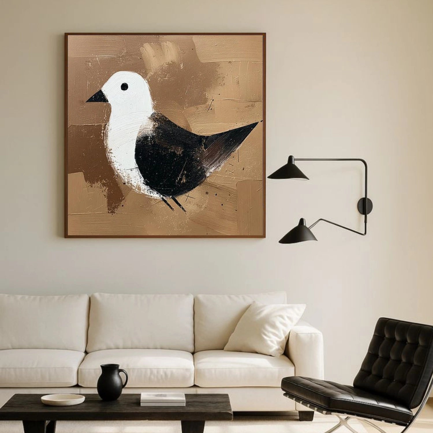 Abstract Animal Canvas Art #AP218