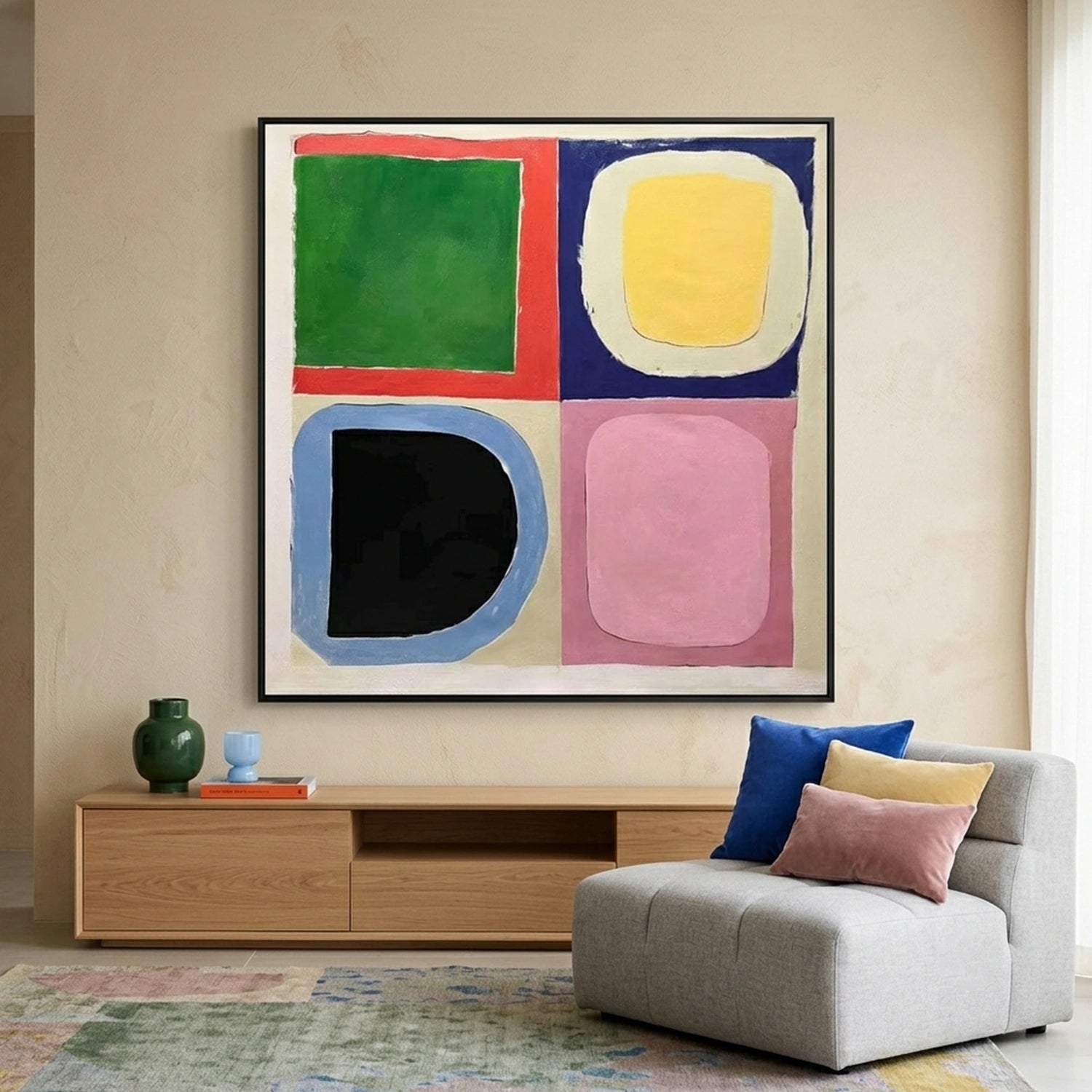 Colorful Abstract Wall Art # AB702