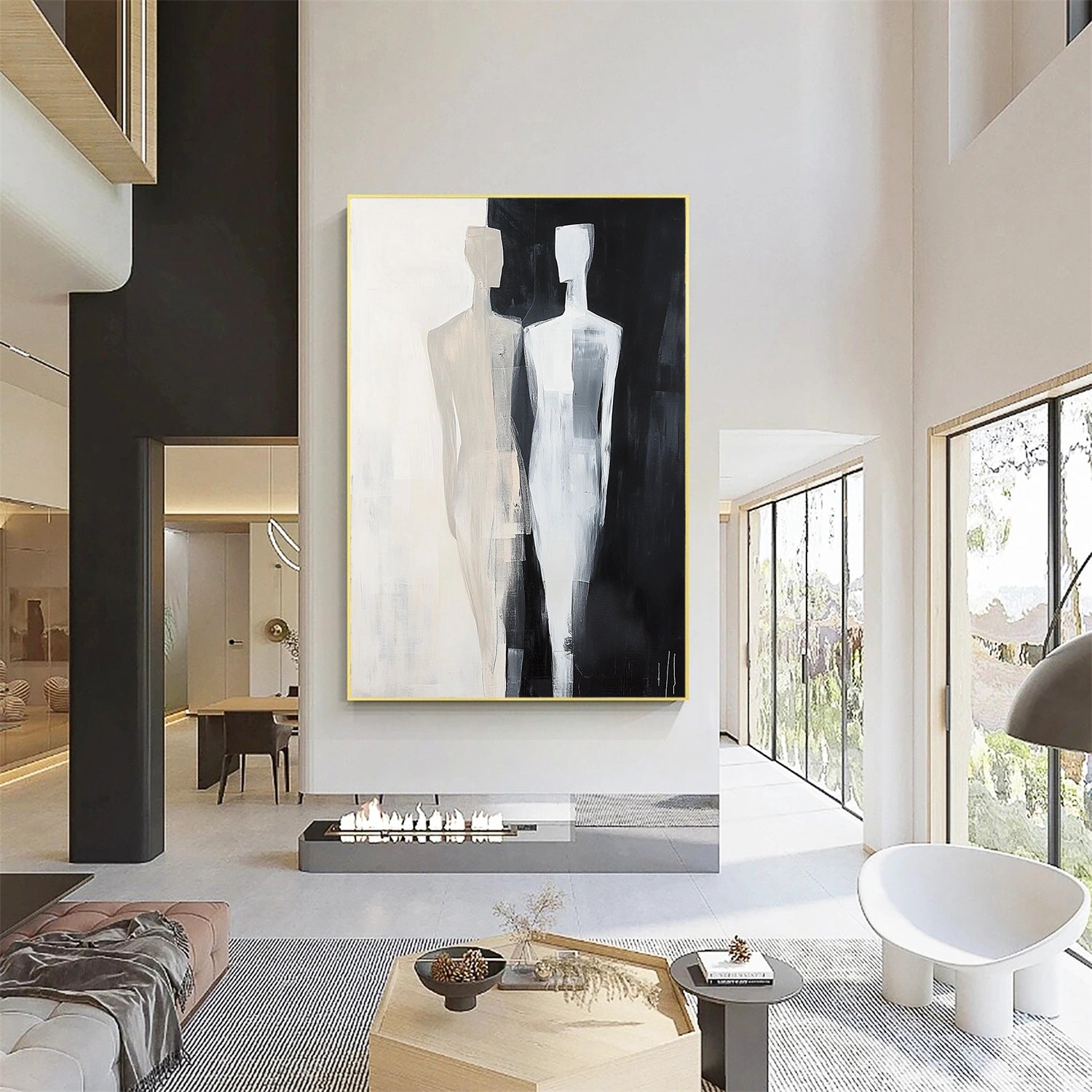 Contemporary Abstract Minimalist Wall Art #CW003