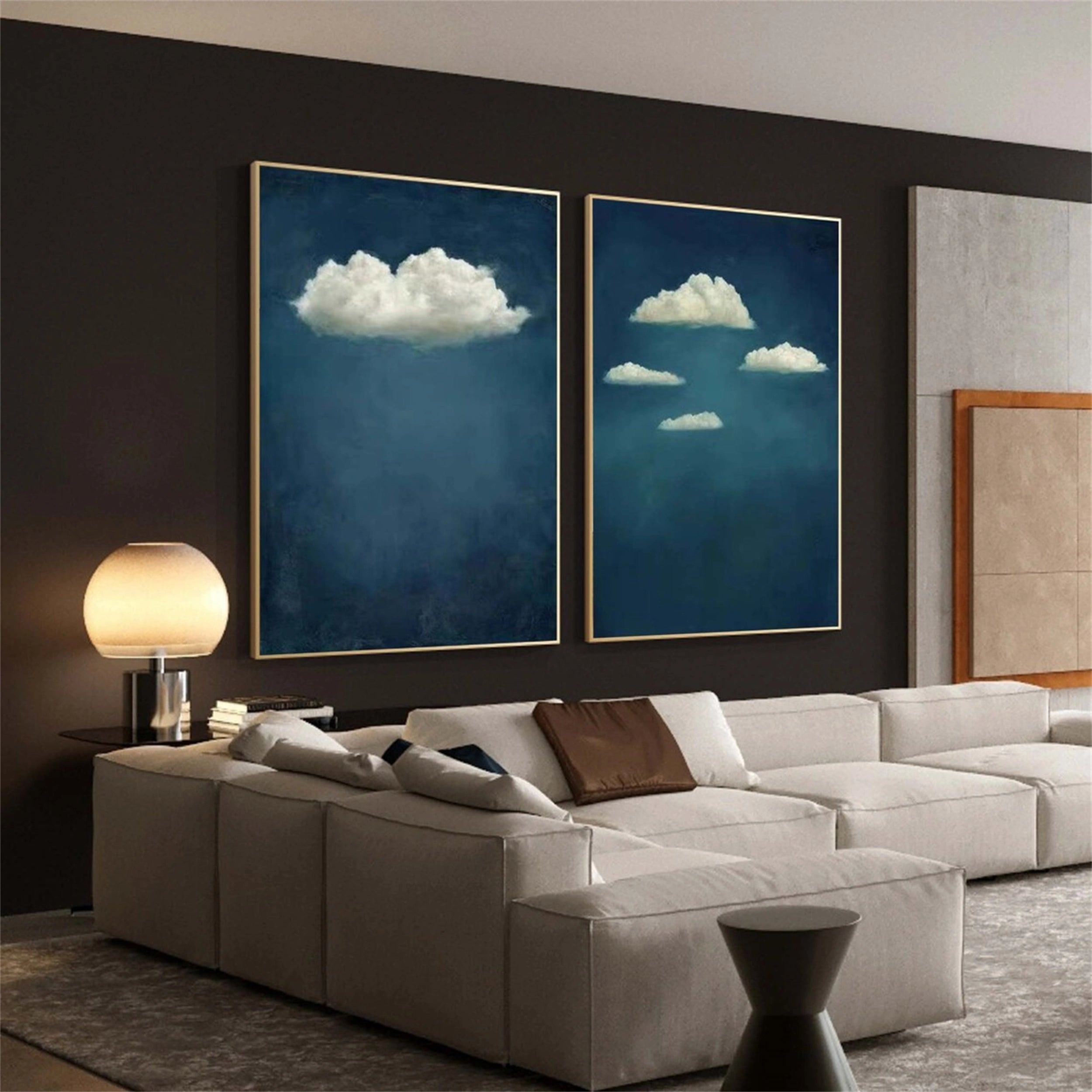 Ocean And Sky Painting Set of 2#OS 106