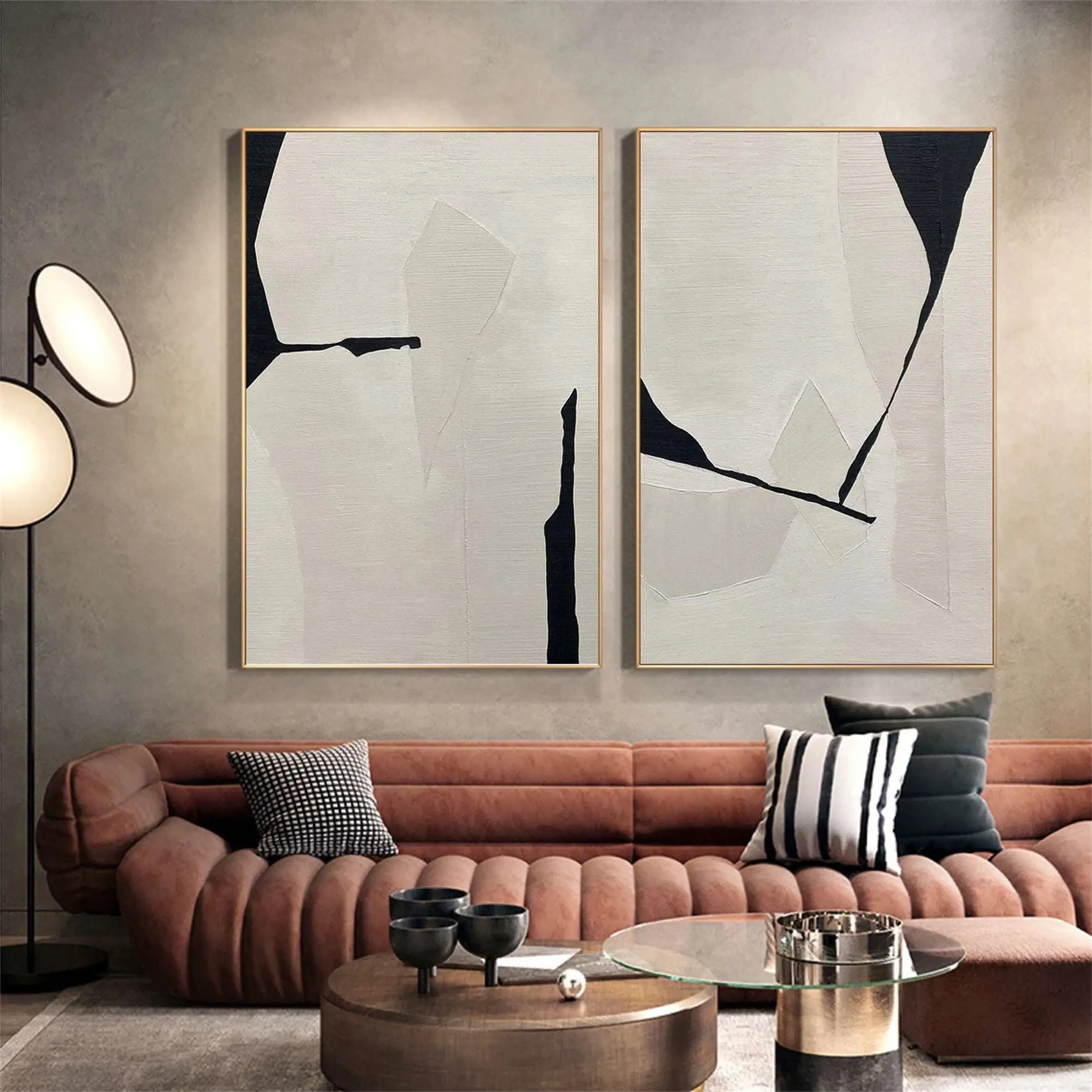 Abstract Tranquility Set of 2 #WS126