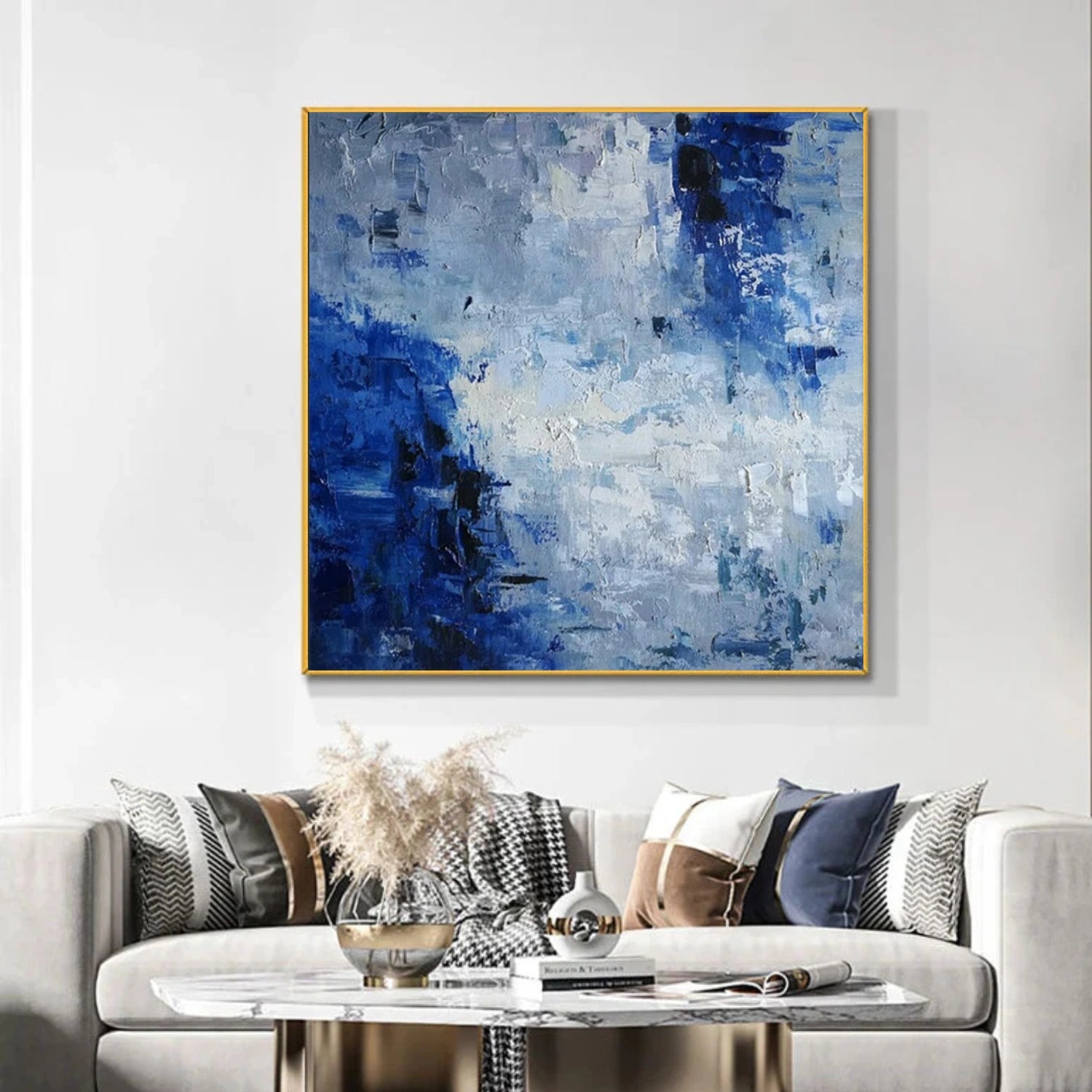 Abstract Textured Wall Art #AB 594