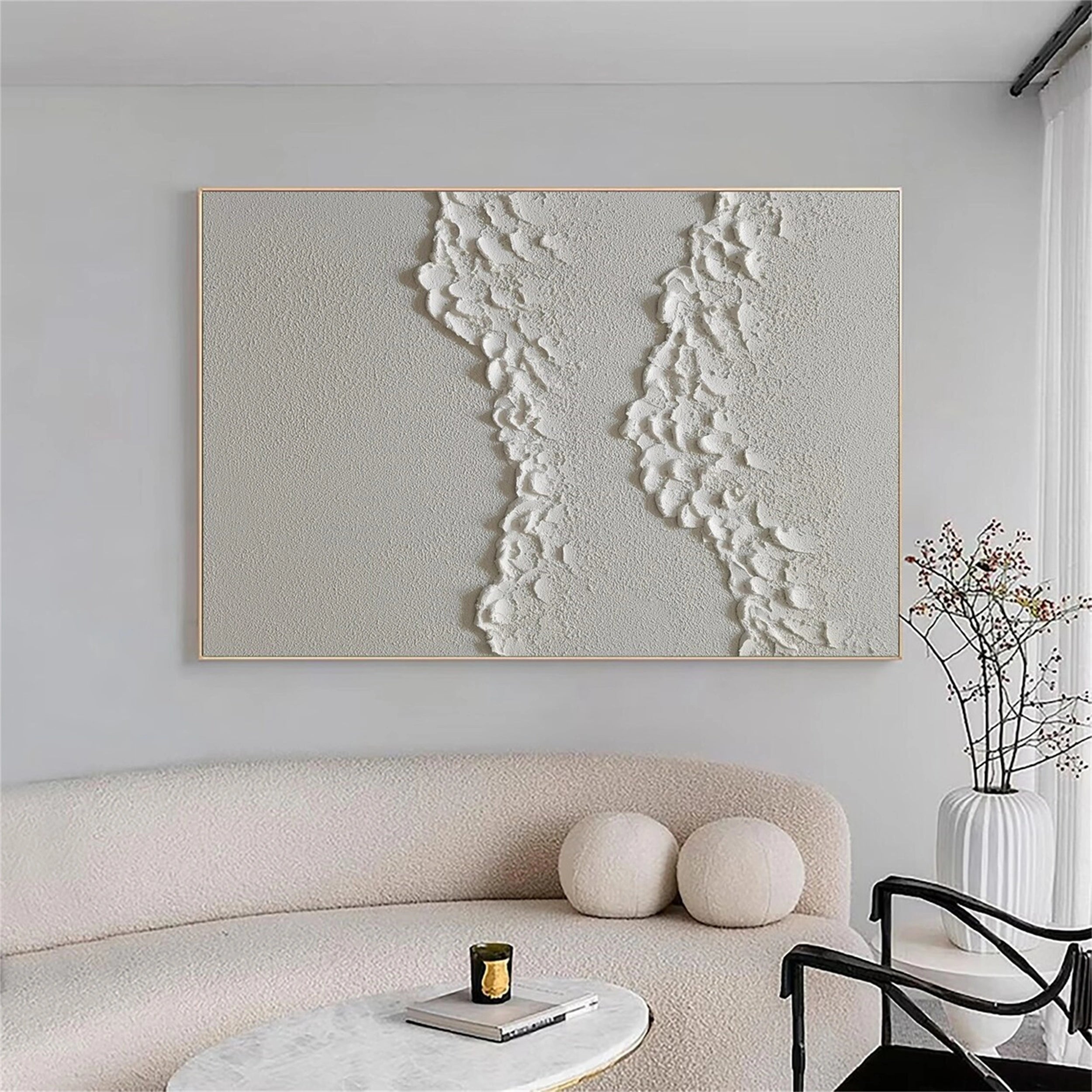 Plaster Art Minimalist Textured Painting #MM110