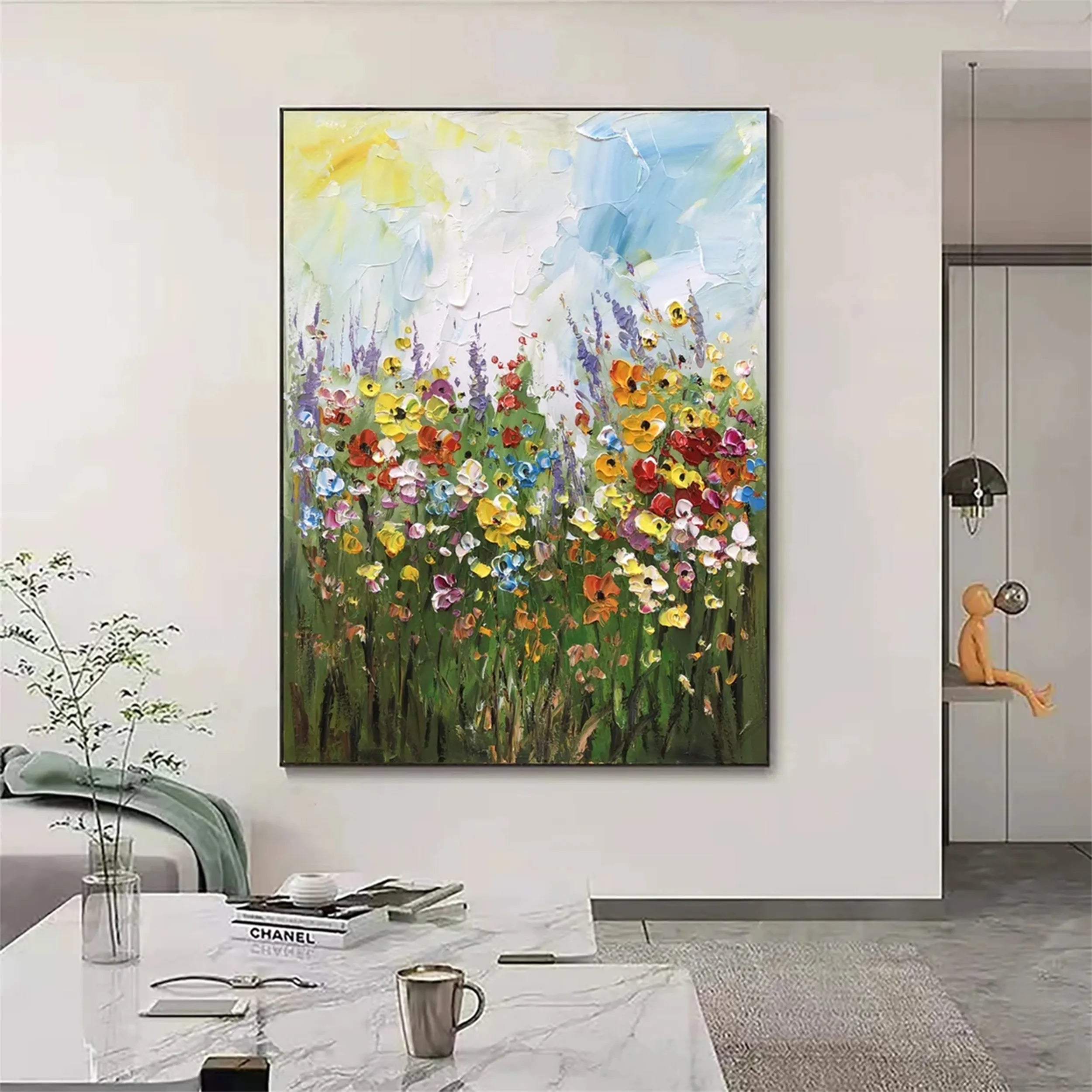 Flower And Tree Painting #FT 043