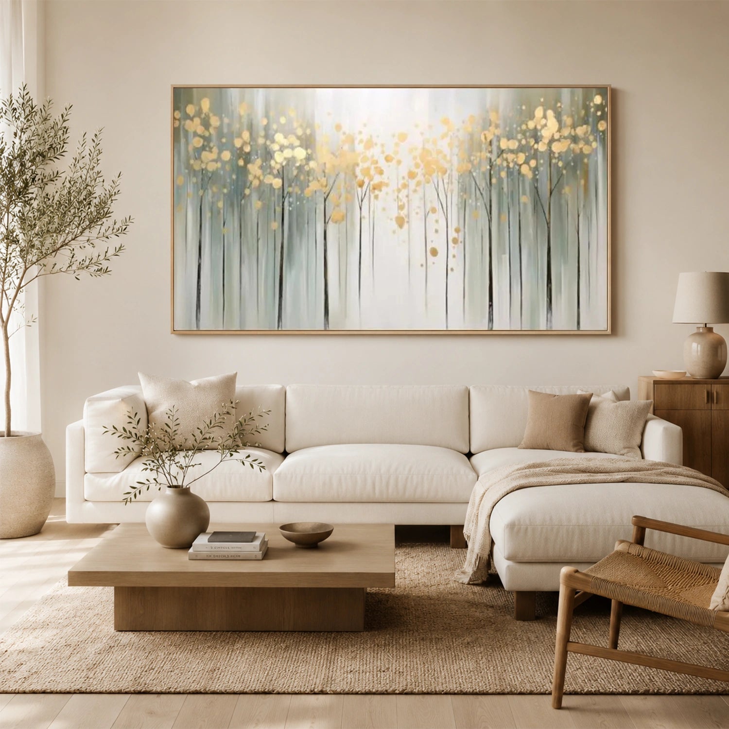 Flower & Tree Abstract Canvas # FT 413