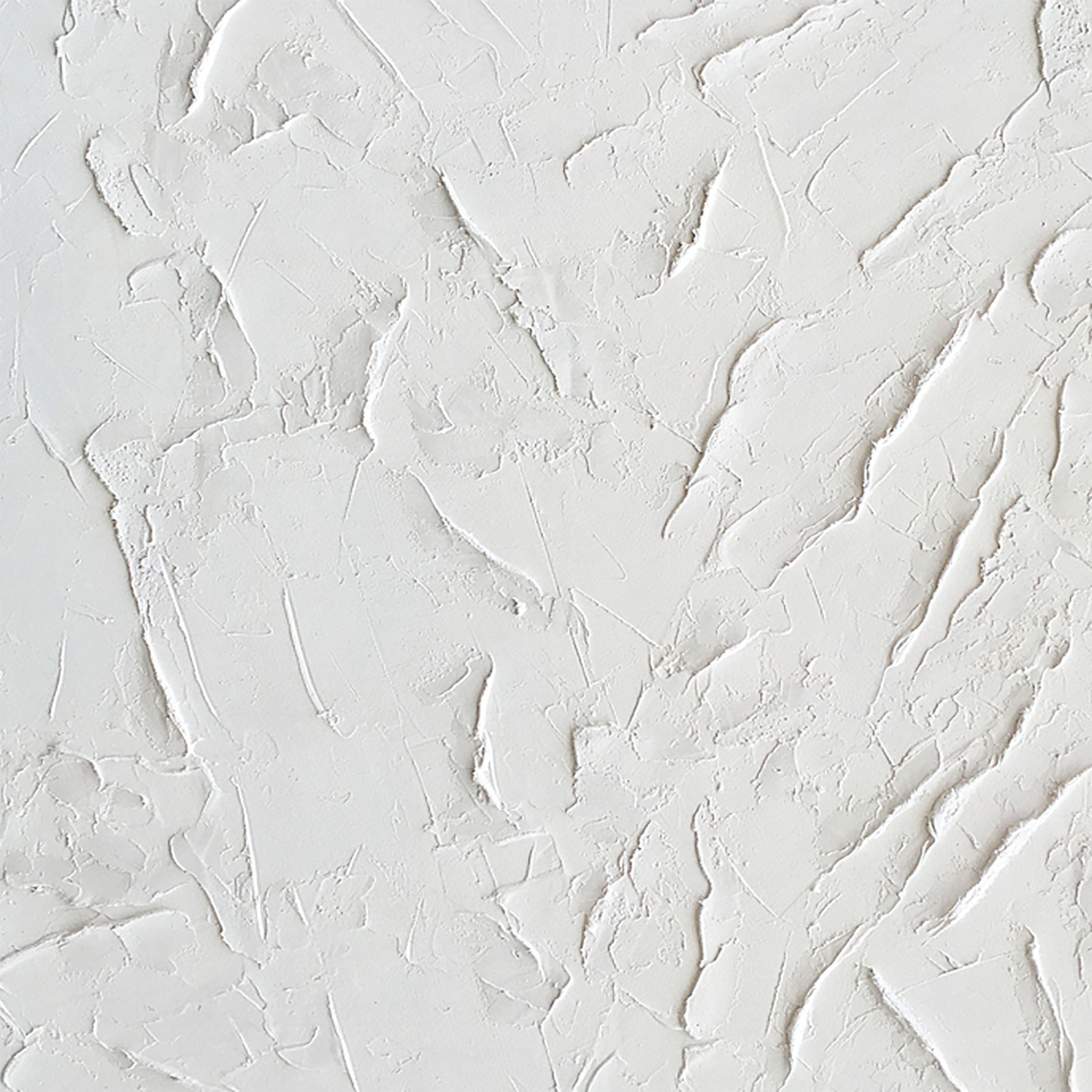White Minimalist Textured Painting Canvas #MM072