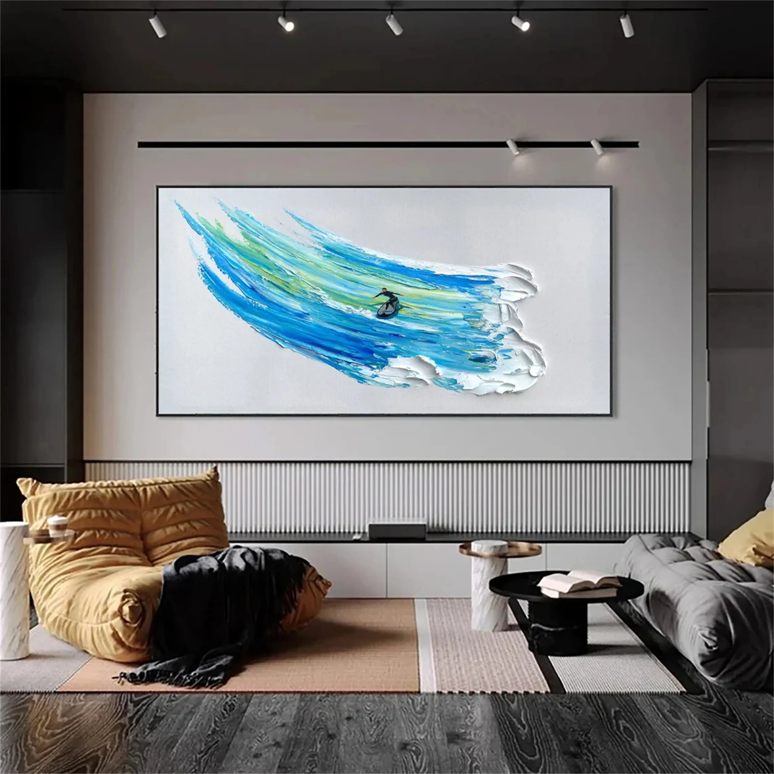 Ocean And Sky Painting #OS 126