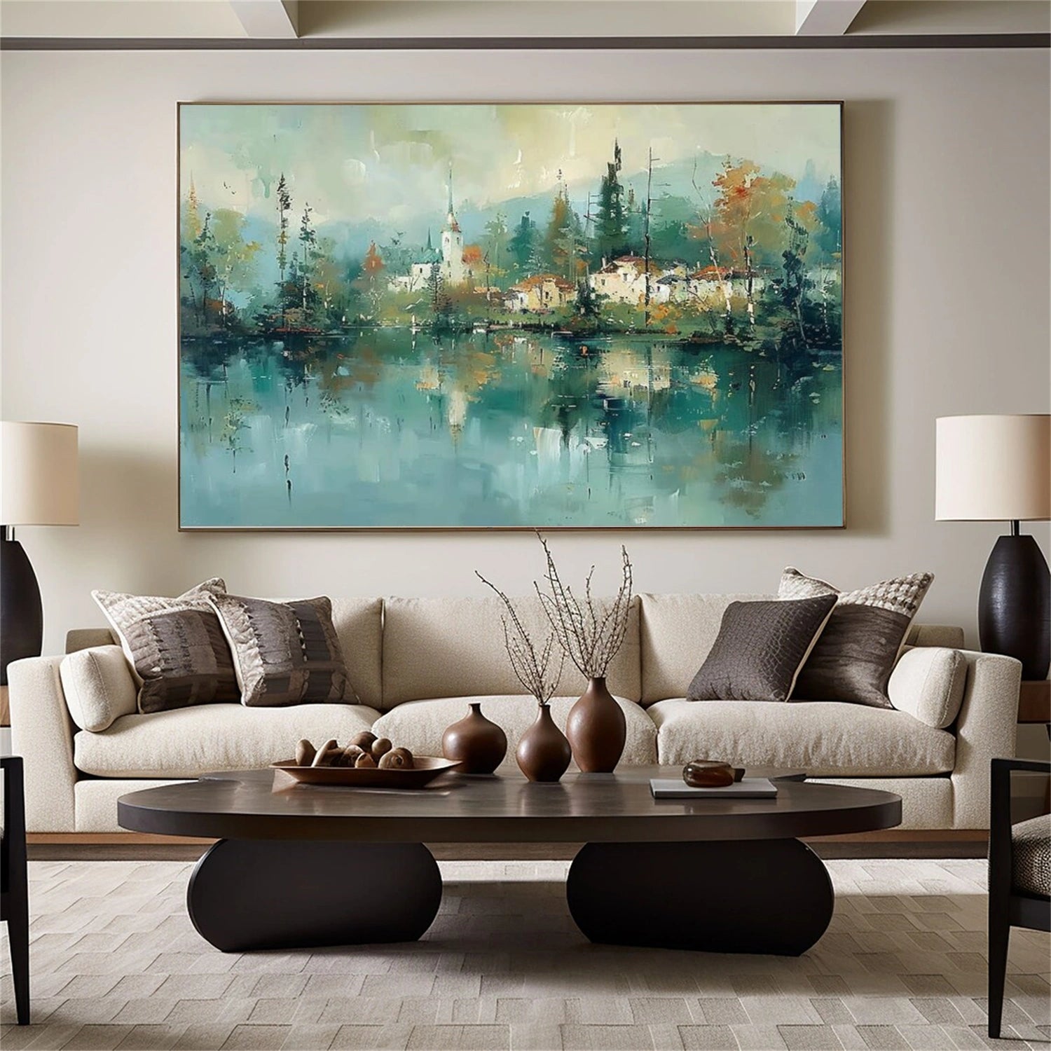 Abstract Urban Landscape Painting #UL 048