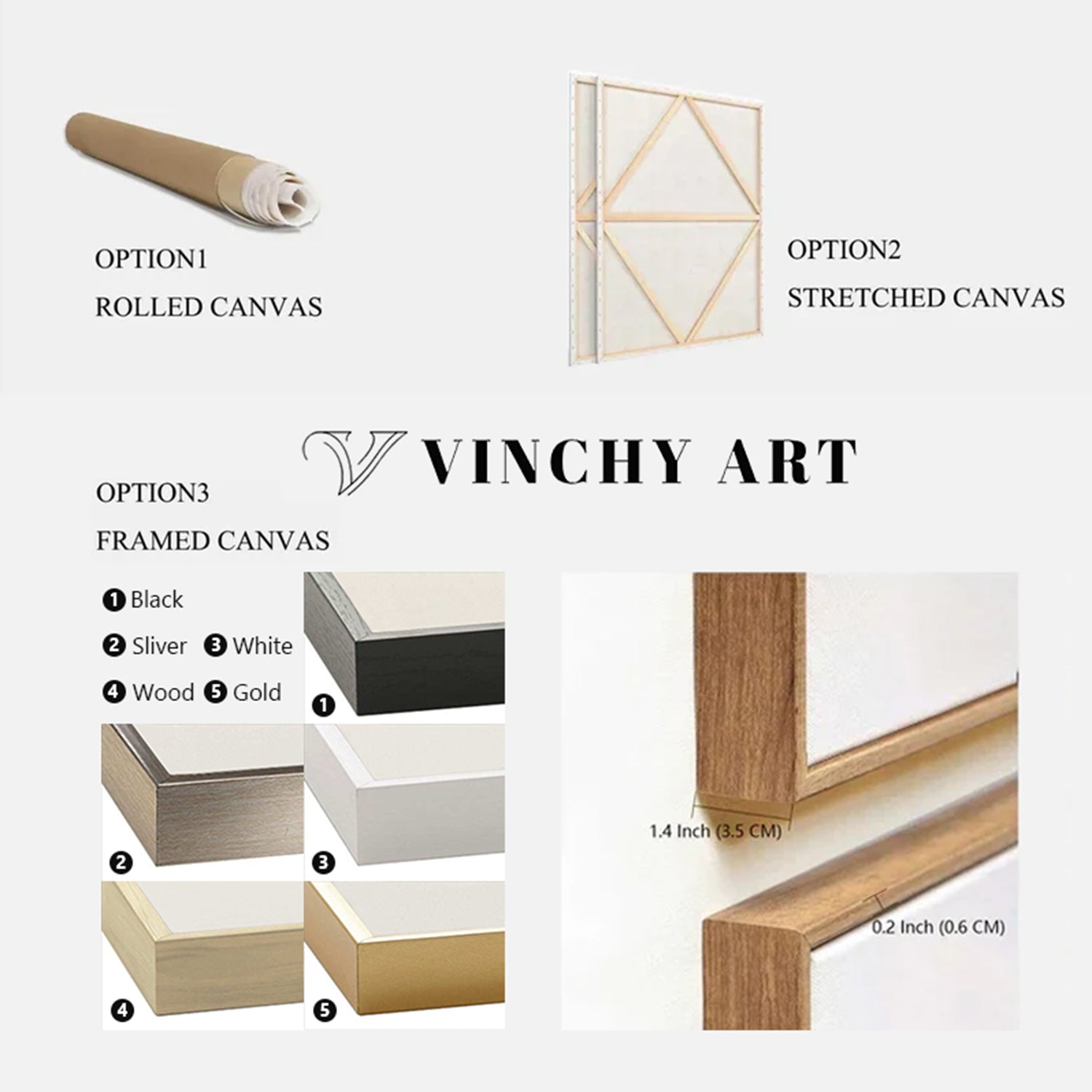 Contemporary Abstract Minimalist Wall Art #CW036