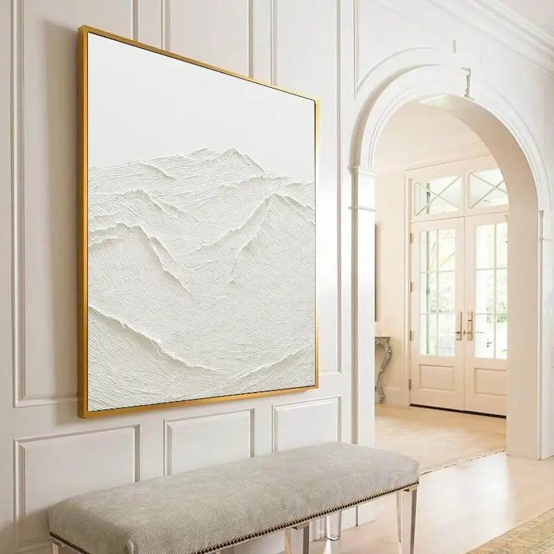 Plaster Art Minimalist Textured Painting #MM029