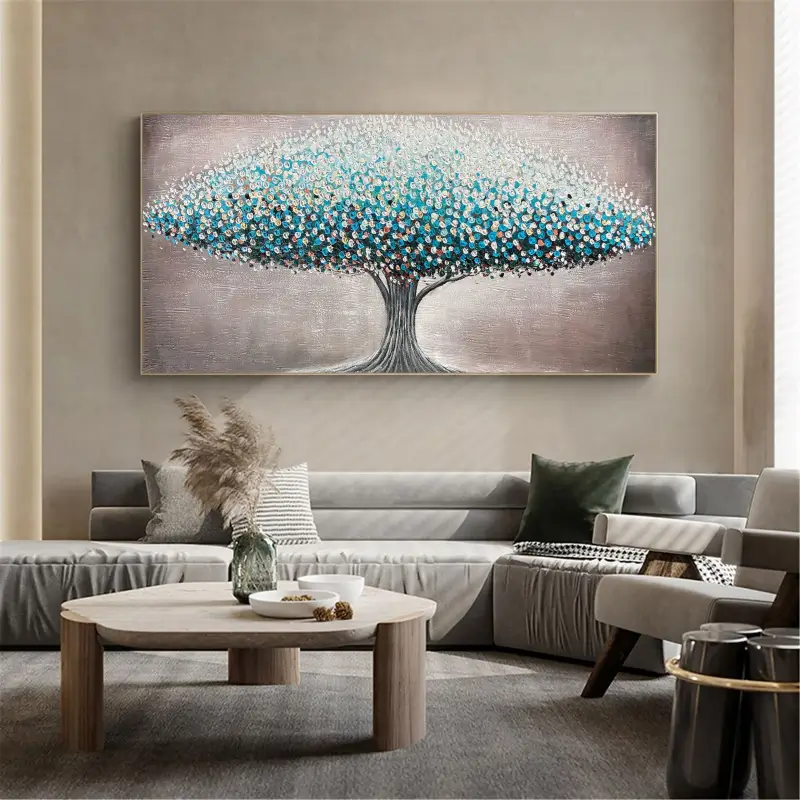 Flower And Tree Painting #FT 010