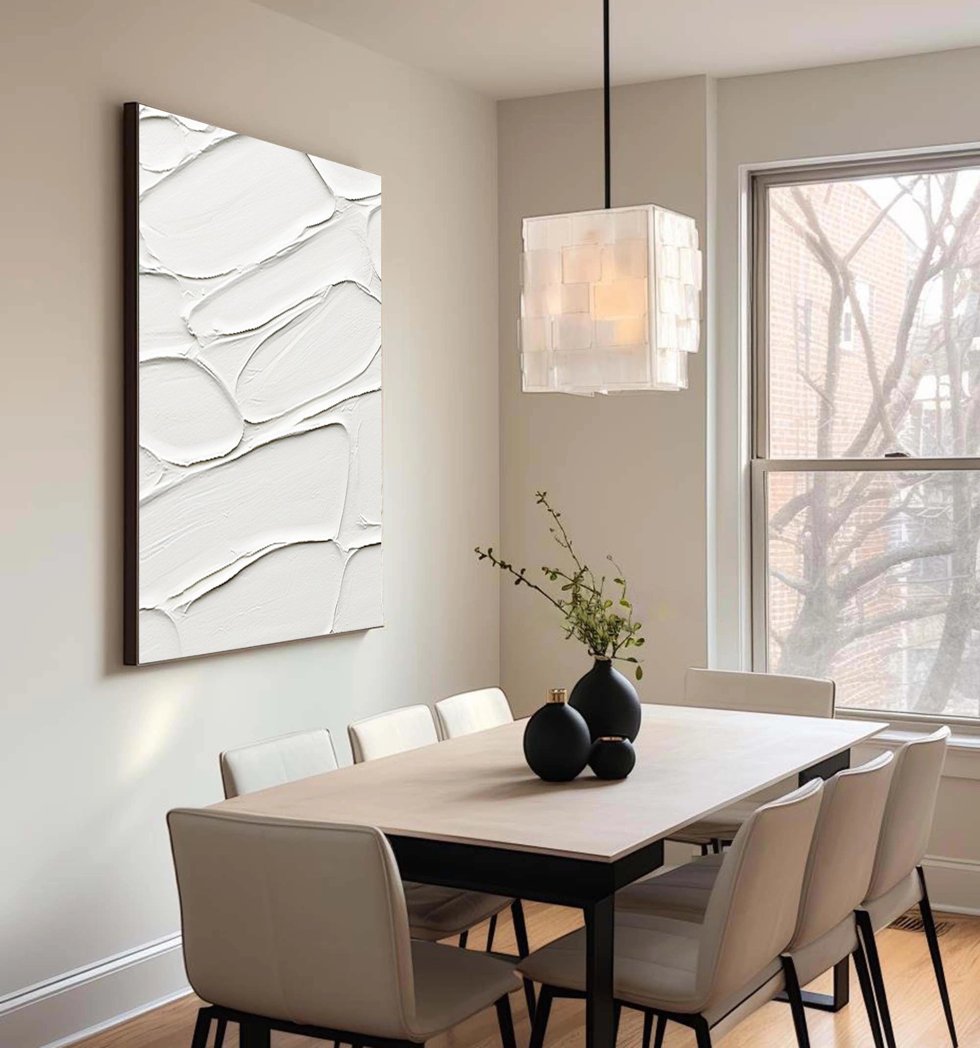 Plaster Art Minimalist Textured Painting #MM098