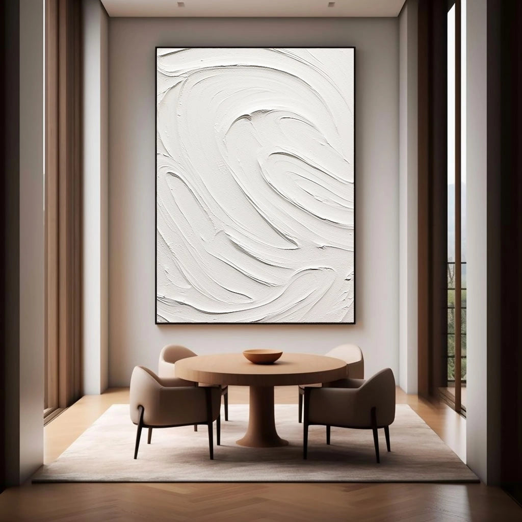 Plaster Art Minimalist Textured Painting #MM099