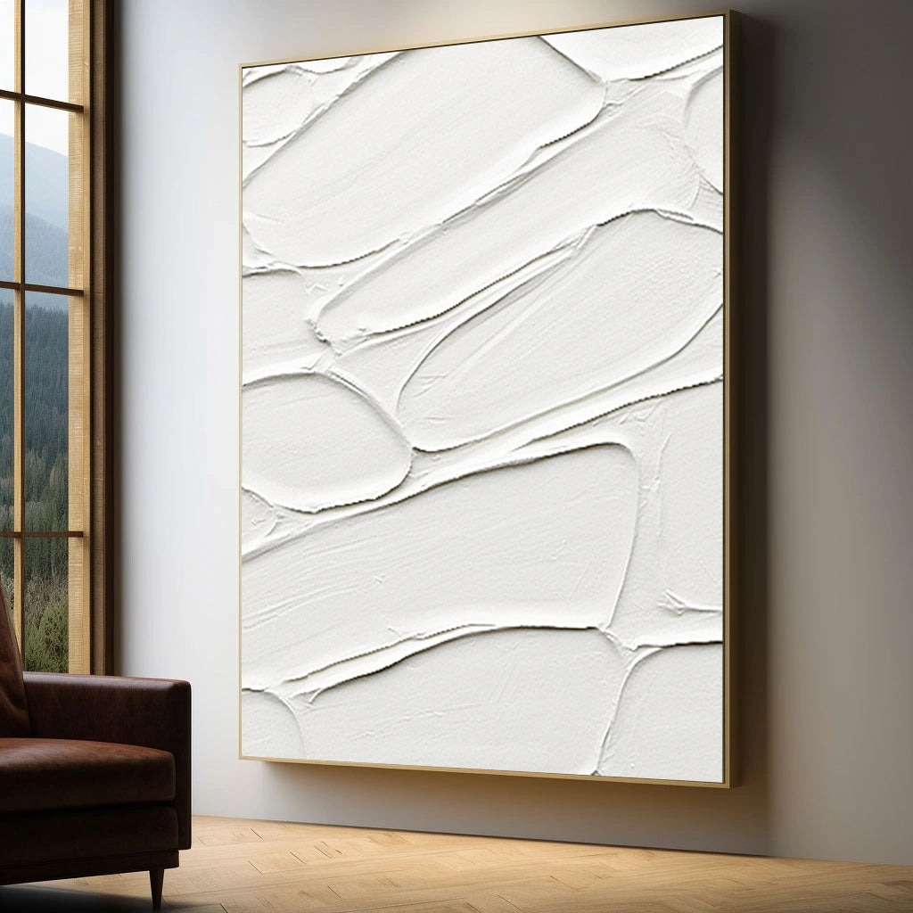 Plaster Art Minimalist Textured Painting #MM098