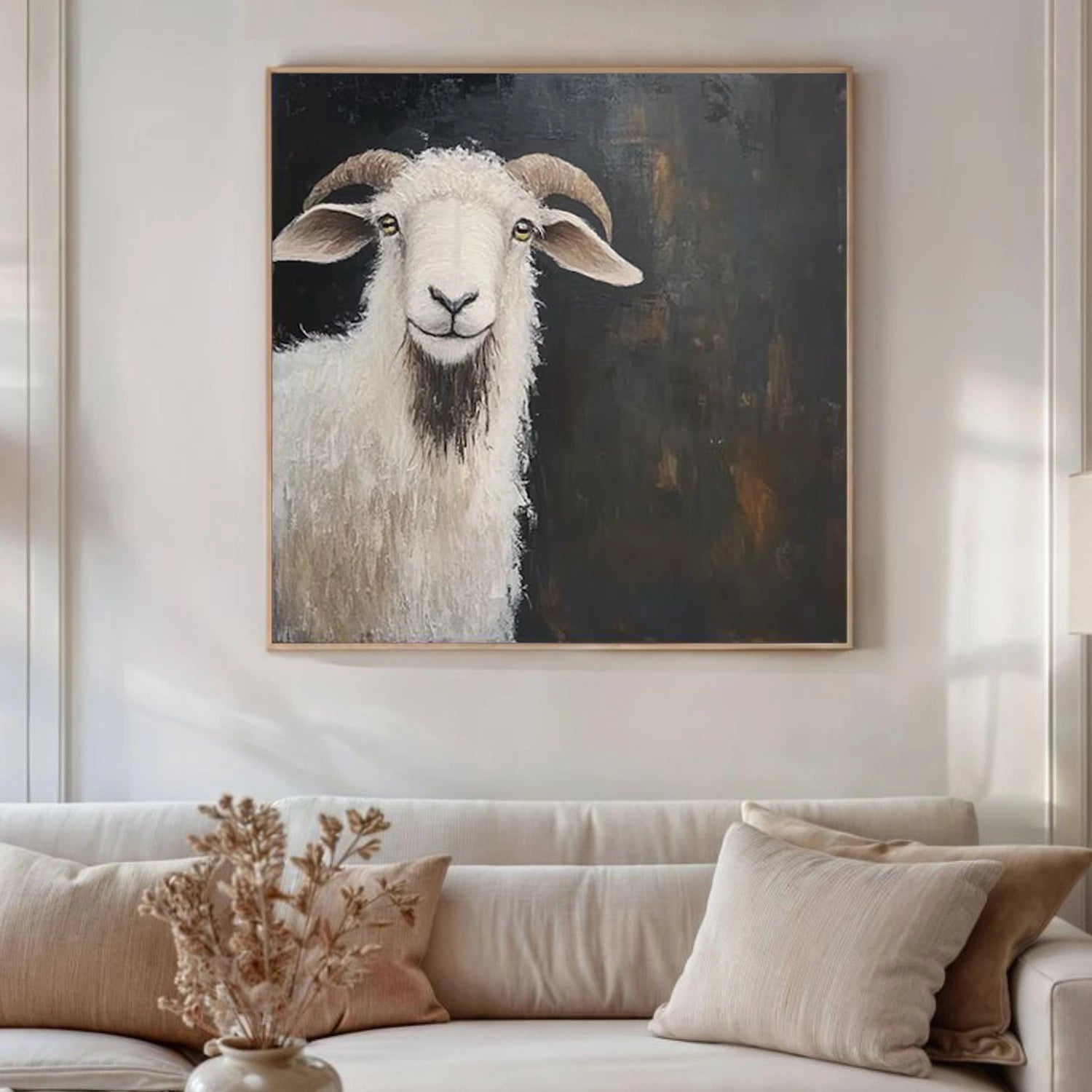 Abstract Animal Canvas Art #AP200