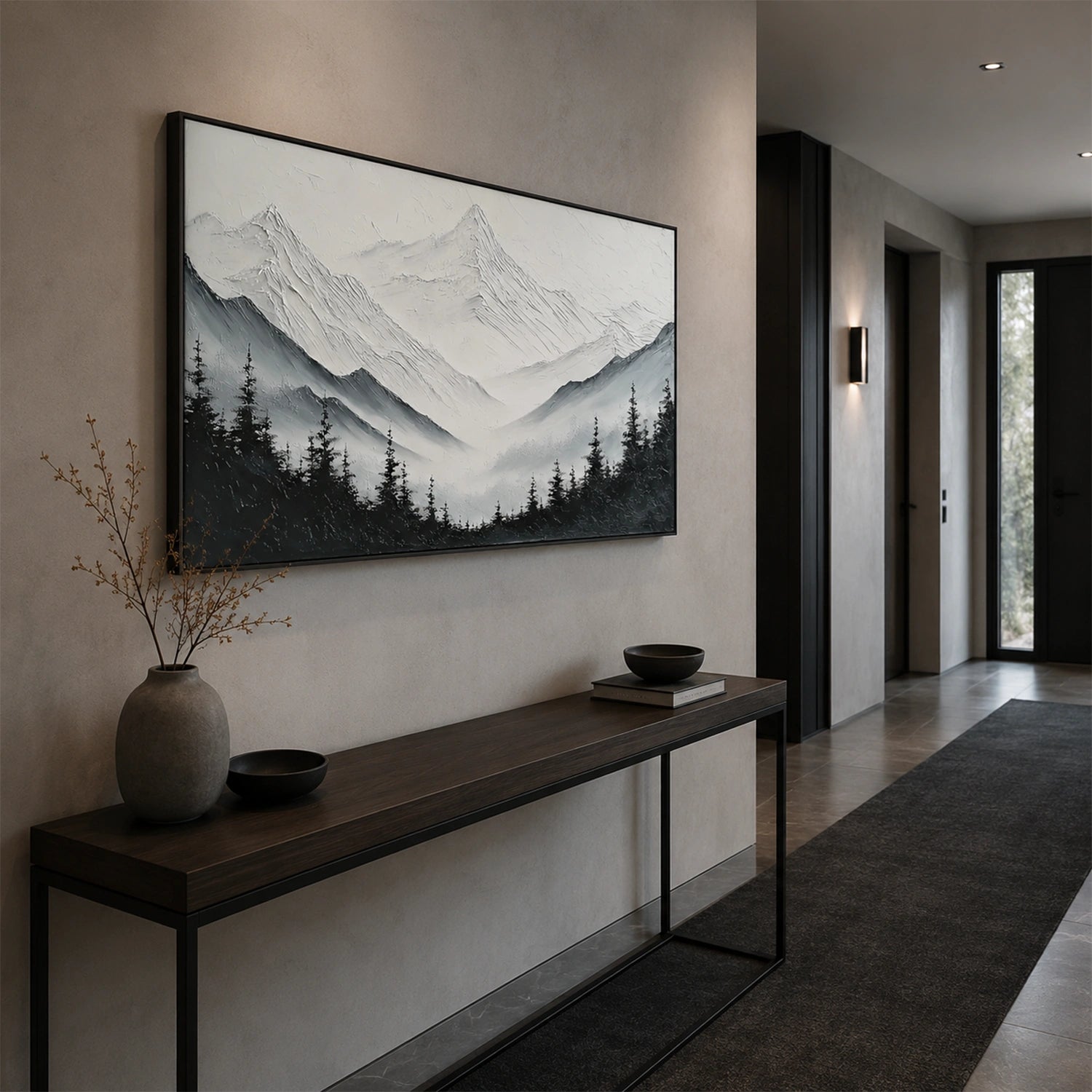 Minimalist Mountain Canvas # MM455