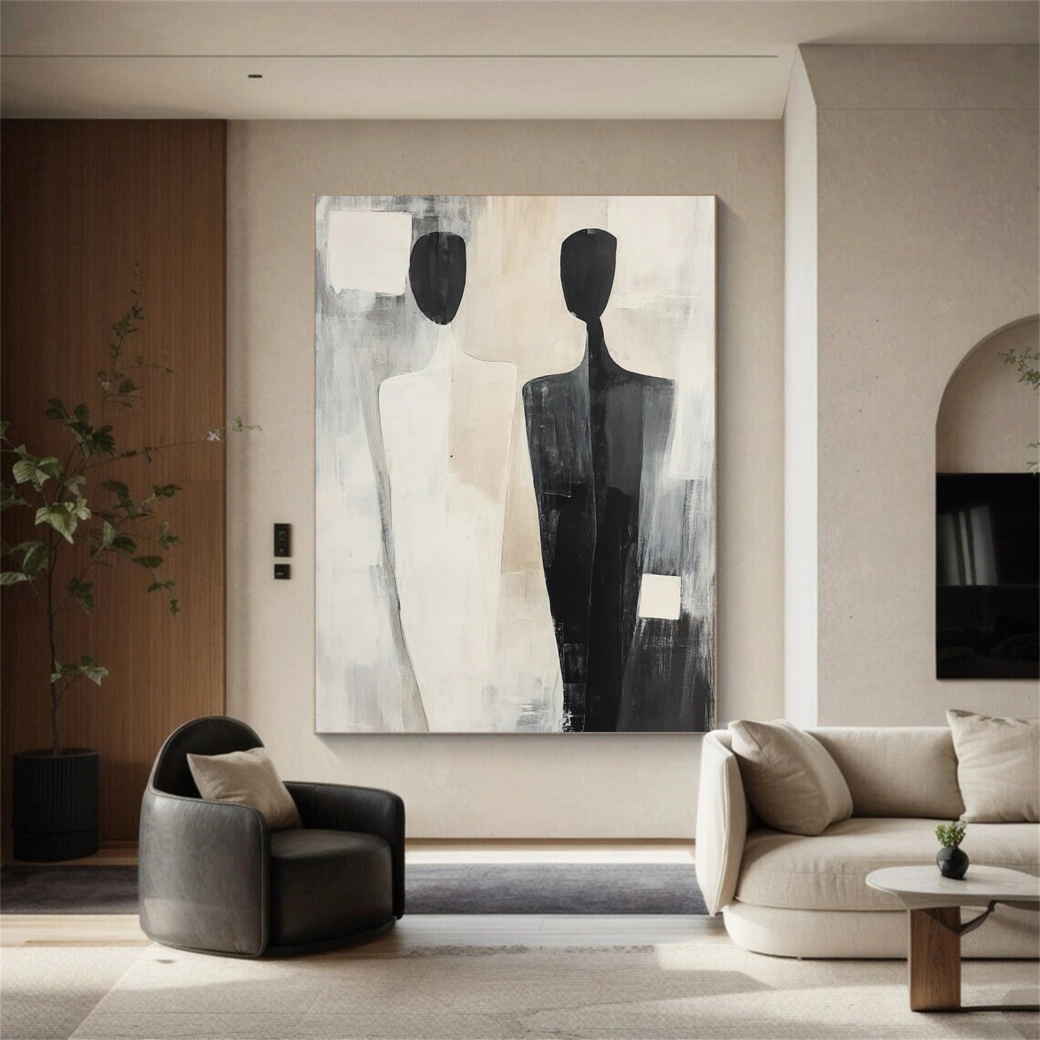 Contemporary Abstract Minimalist Wall Art #CW014