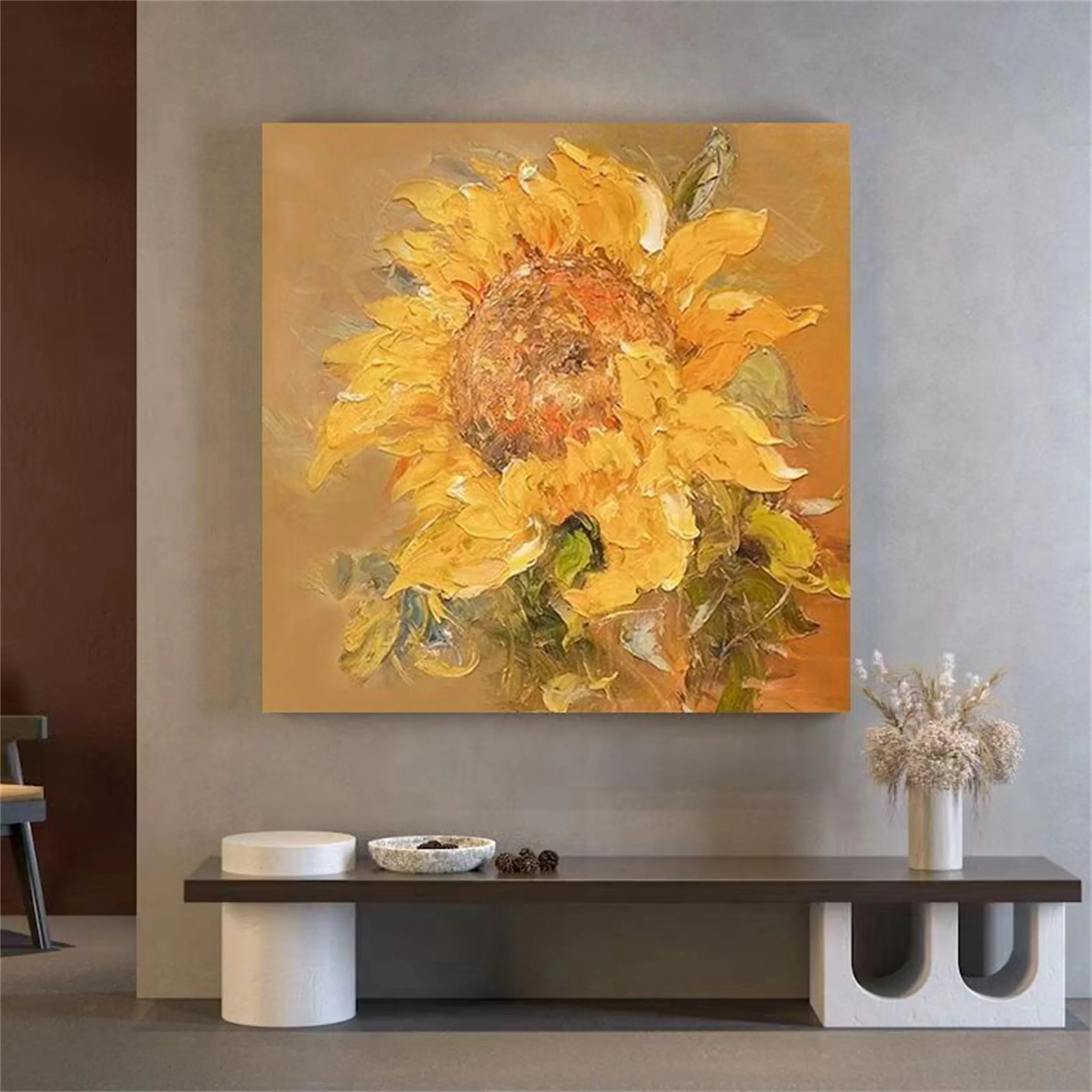 Flower And Tree Painting #FT 070