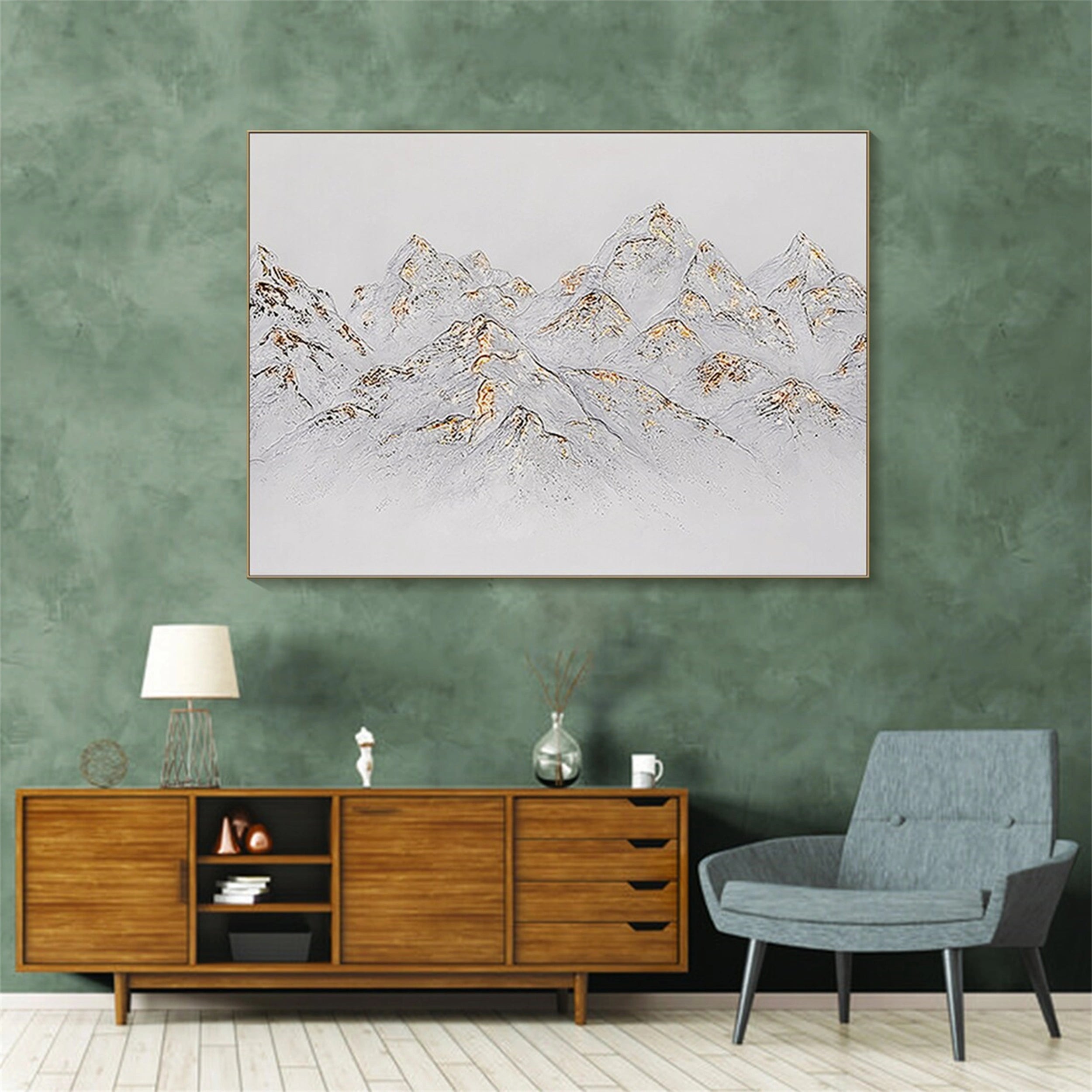 Plaster Art Minimalist Textured Painting #MM124