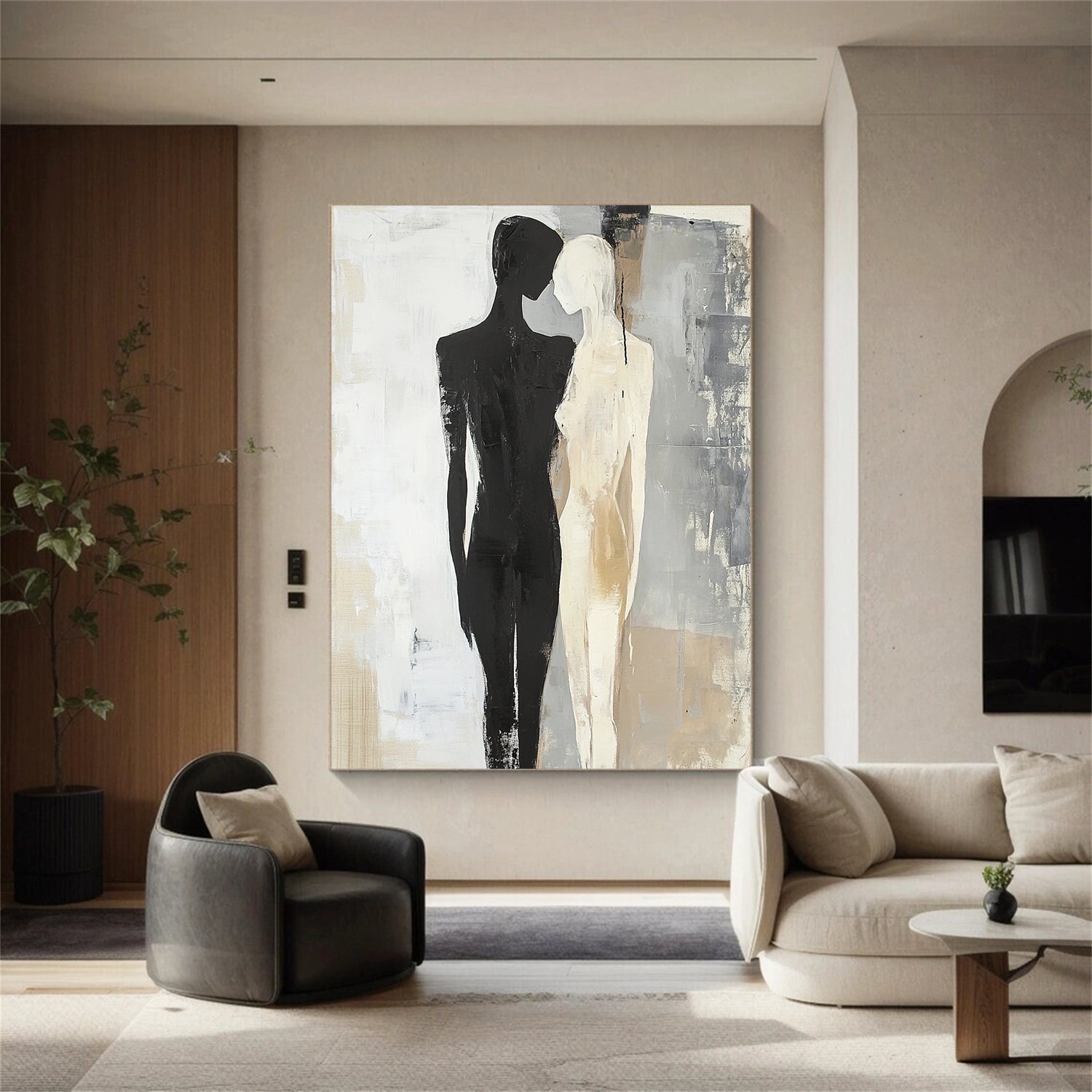 Contemporary Abstract Minimalist Wall Art #CW006