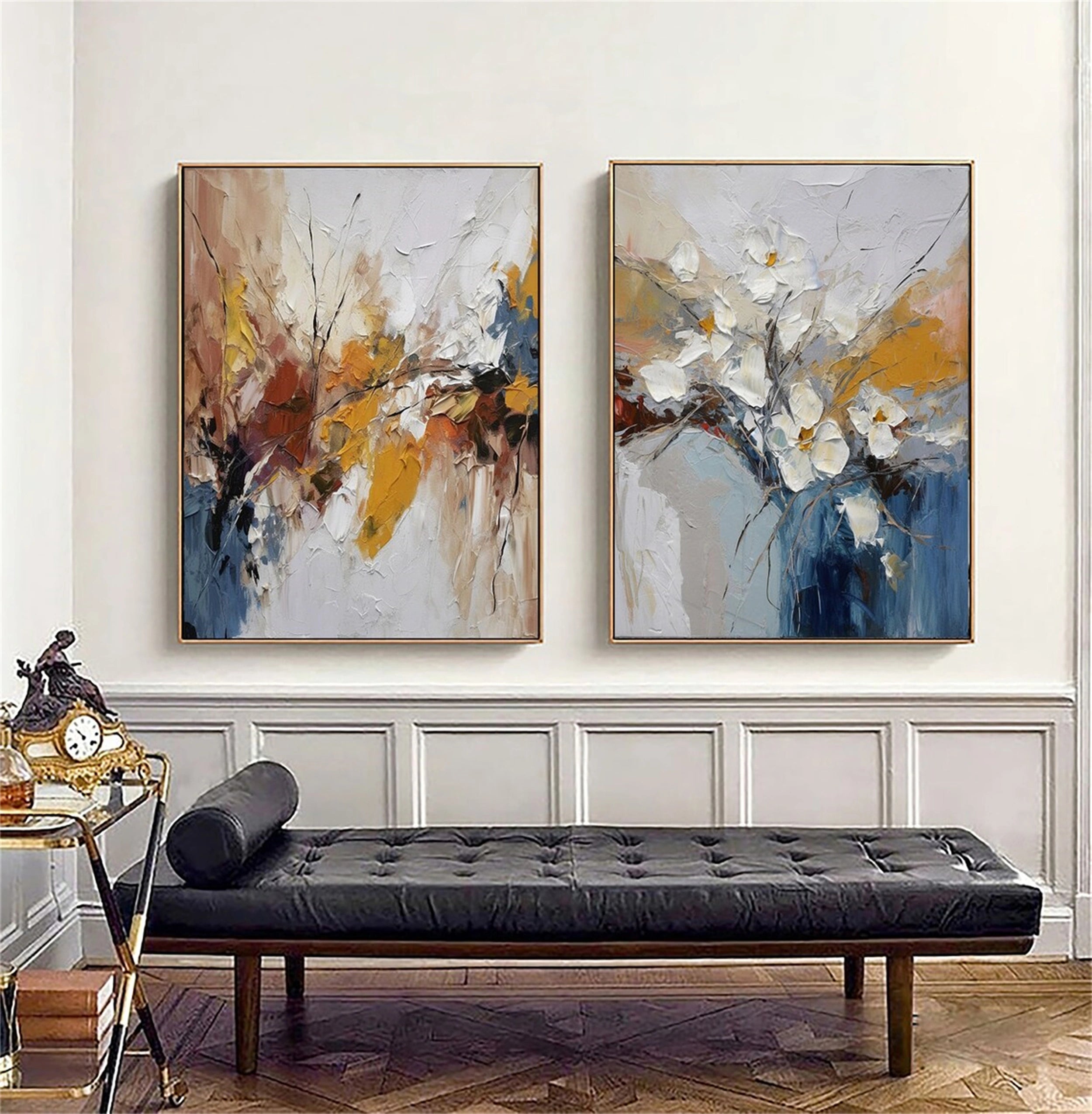 Flower And Tree Painting Set of 2 #FT 040