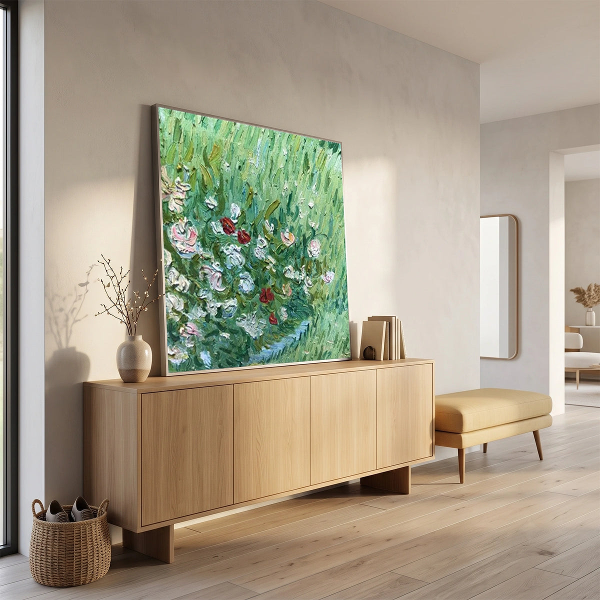 Flower & Tree Abstract Canvas # FT 414