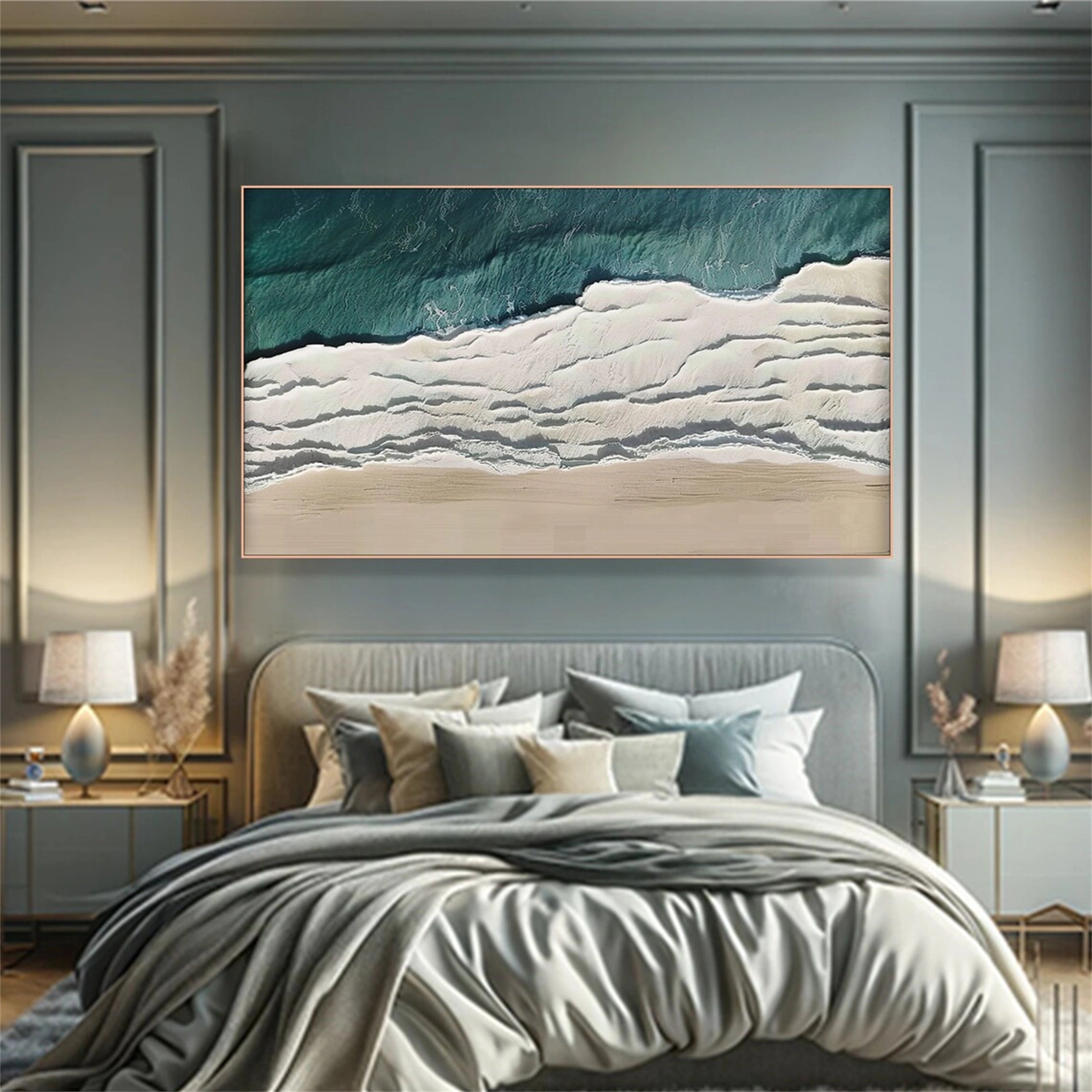 Ocean And Sky Painting #OS 066